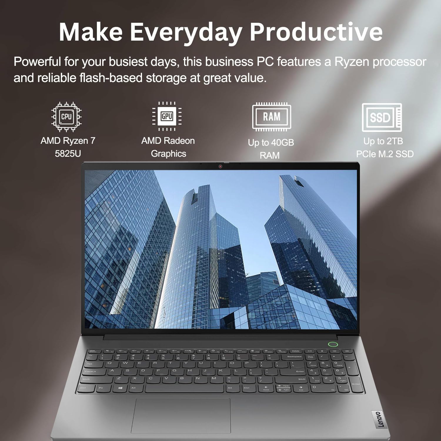 Lenovo Thinkbook 15 Business Laptop, 15.6 Fhd Display, Amd Ryzen 7 5825U (Beat I7-1165G7), 16Gb Ram, 512Gb Ssd, Fp Reader, Hdmi,