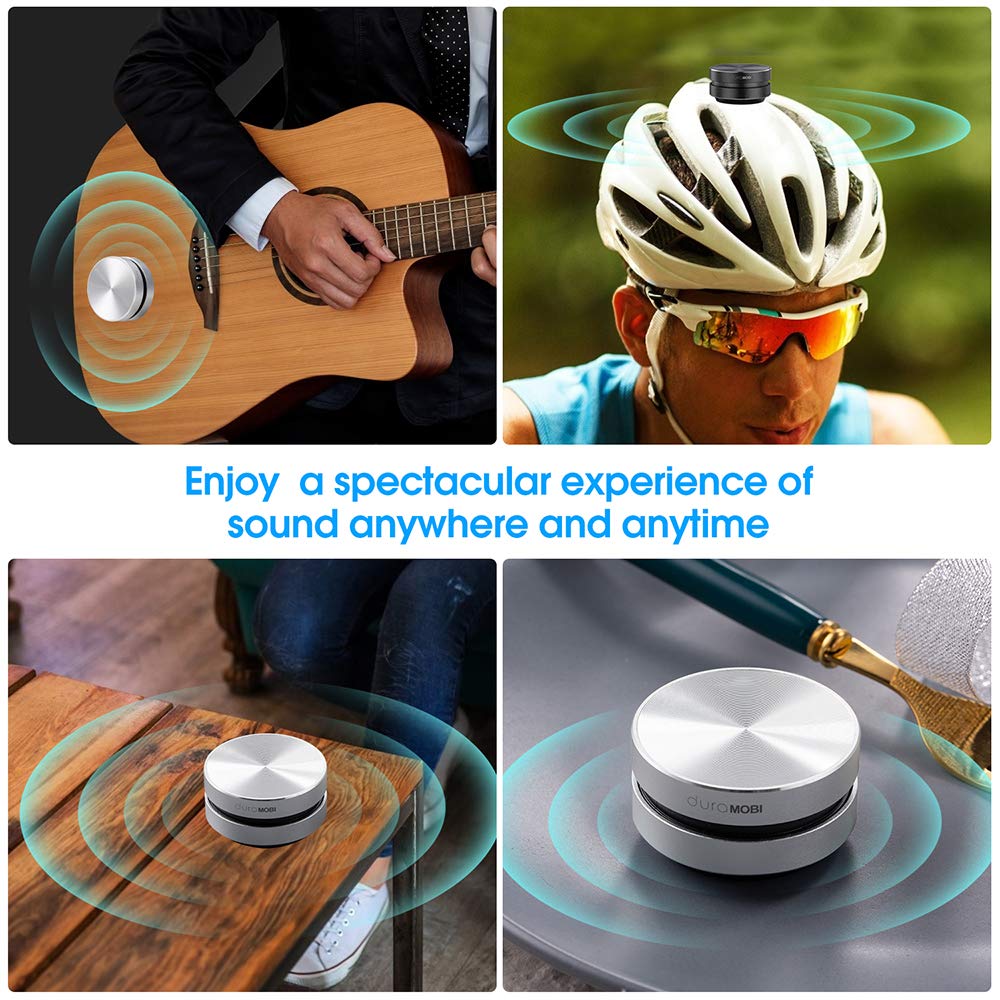 Splenssy Wirelessly Bt Mini Speaker Bone Conduction Portable Wireless Speaker Stereo Bass Sound Creative Portable Speaker Mini S