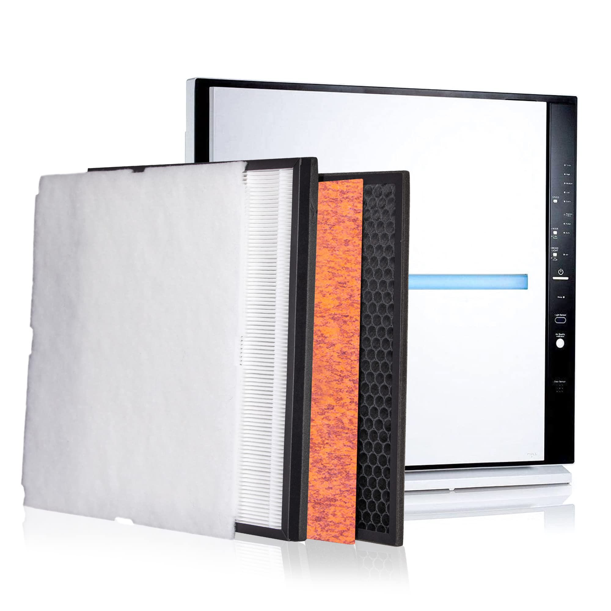 Climestar Honeycomb Filter Kit Compatible Replacement For Spa 700A Spa 780A Air Purifiers   Pet (Set Of 4 Filters)