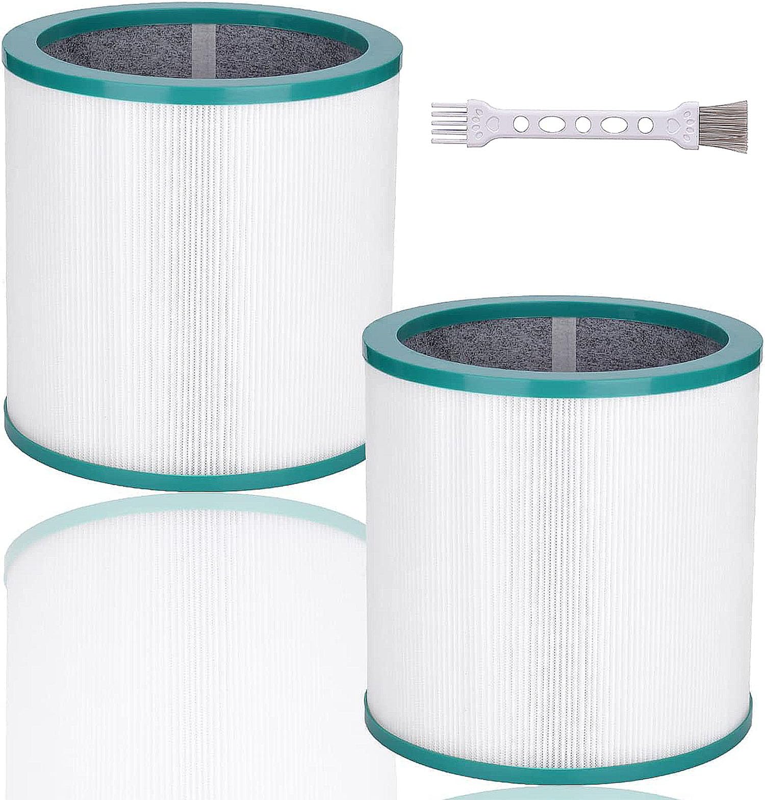 Laukowind Replacement Tp02 Air Purifier Filters Compatible With All Dyson Pure Cool Link Models Tp01, Tp02, Tp03, Bp01, Am11 Tow