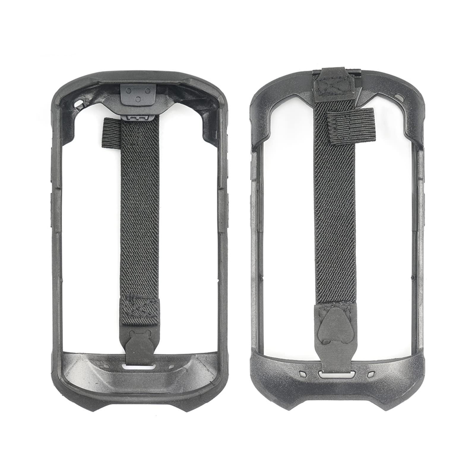 Iyoubol Protective Cover Bumper Case Rugged Boot With Hand Strap For Zebra Tc51 Tc510K Tc52 Tc56 Tc57 Black