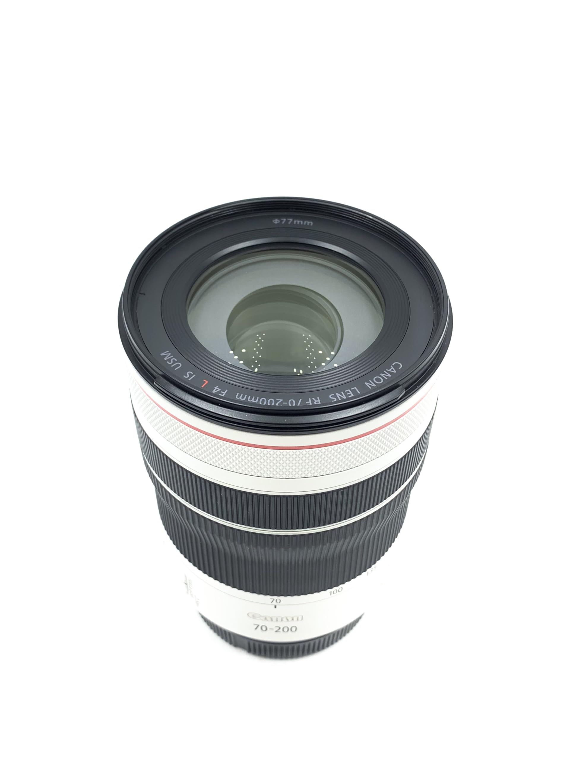 Canon RF70 200mm F4 L is USM Lens, Telephoto Zoom Lens, Compatible with EOS R Series Mirrorless Cameras, White