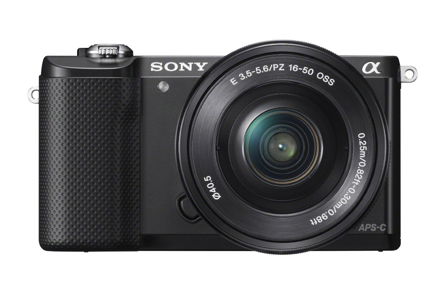 Sony Alpha a5000 Mirrorless Digital Camera with 16 50mm OSS Lens (Black)