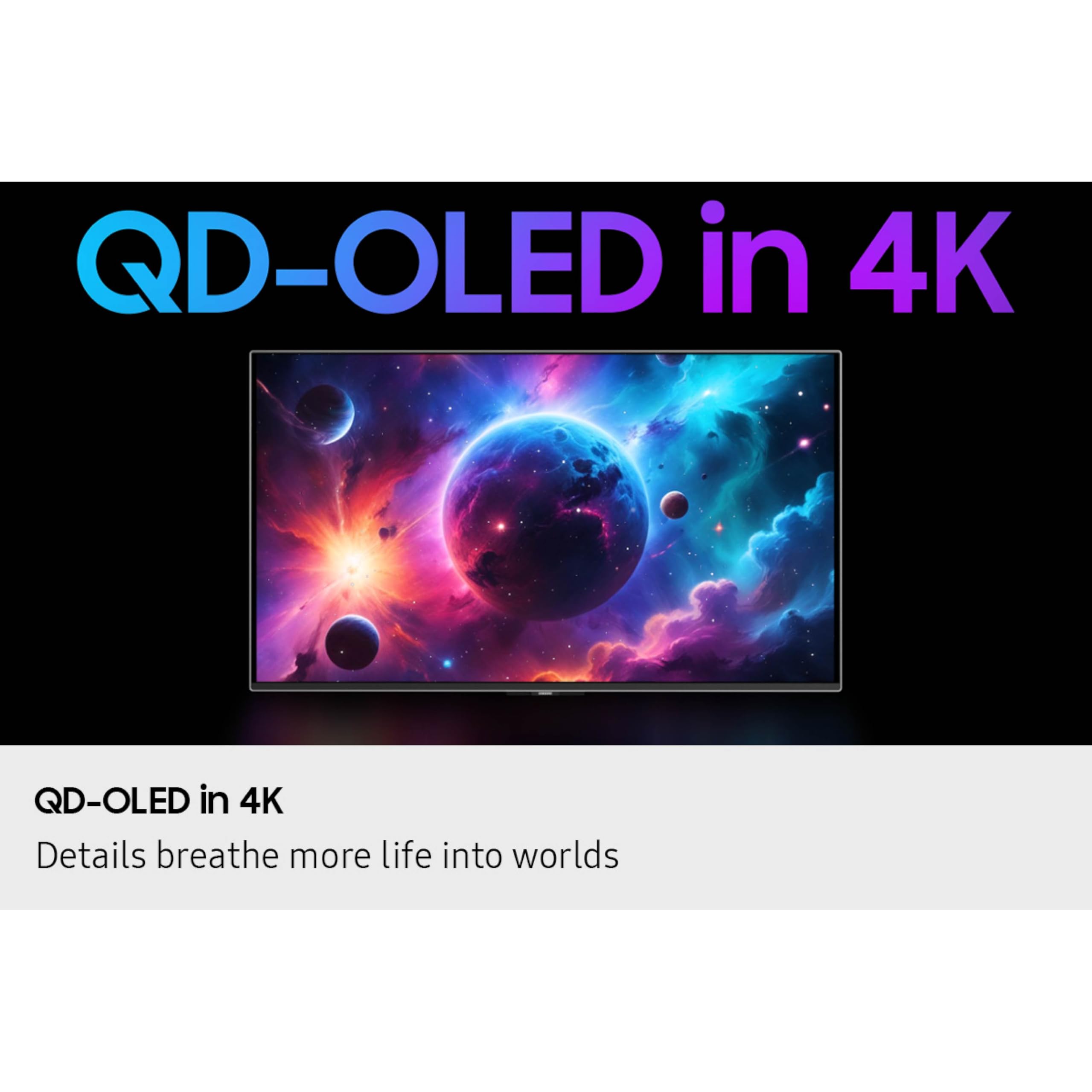 Samsung 32    Odyssey Qd-Oled G8 (G81Sf), 4K, 240Hz, Gaming Monitor, 0.03Ms Response Time, Displayhdr True Black 400, Amd Freesy