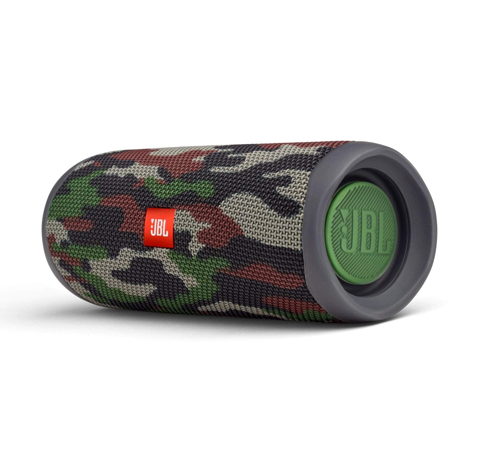 Jbl Flip 5 Waterproof Portable Wireless Bluetooth Speaker Bundle With Divvi! Protective Hardshell Case - Camouflage