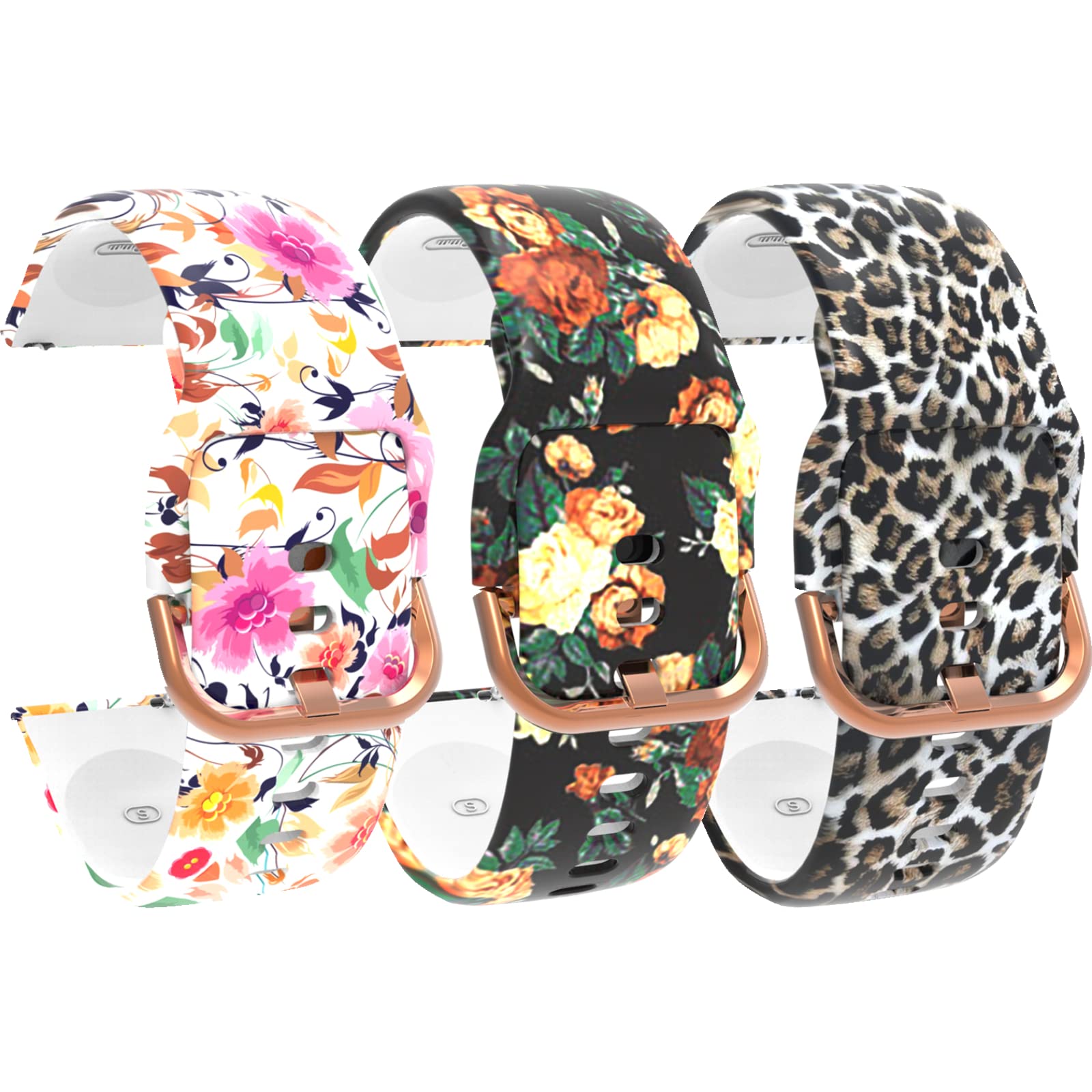 Ecsem Watch Wristbands Compatible With Amazfit Gts 3/Gts/Gts 2 Mini/Gts 2/Gts 2E/Gtr 42Mm Band Quick Release Bracelet Soft Silic