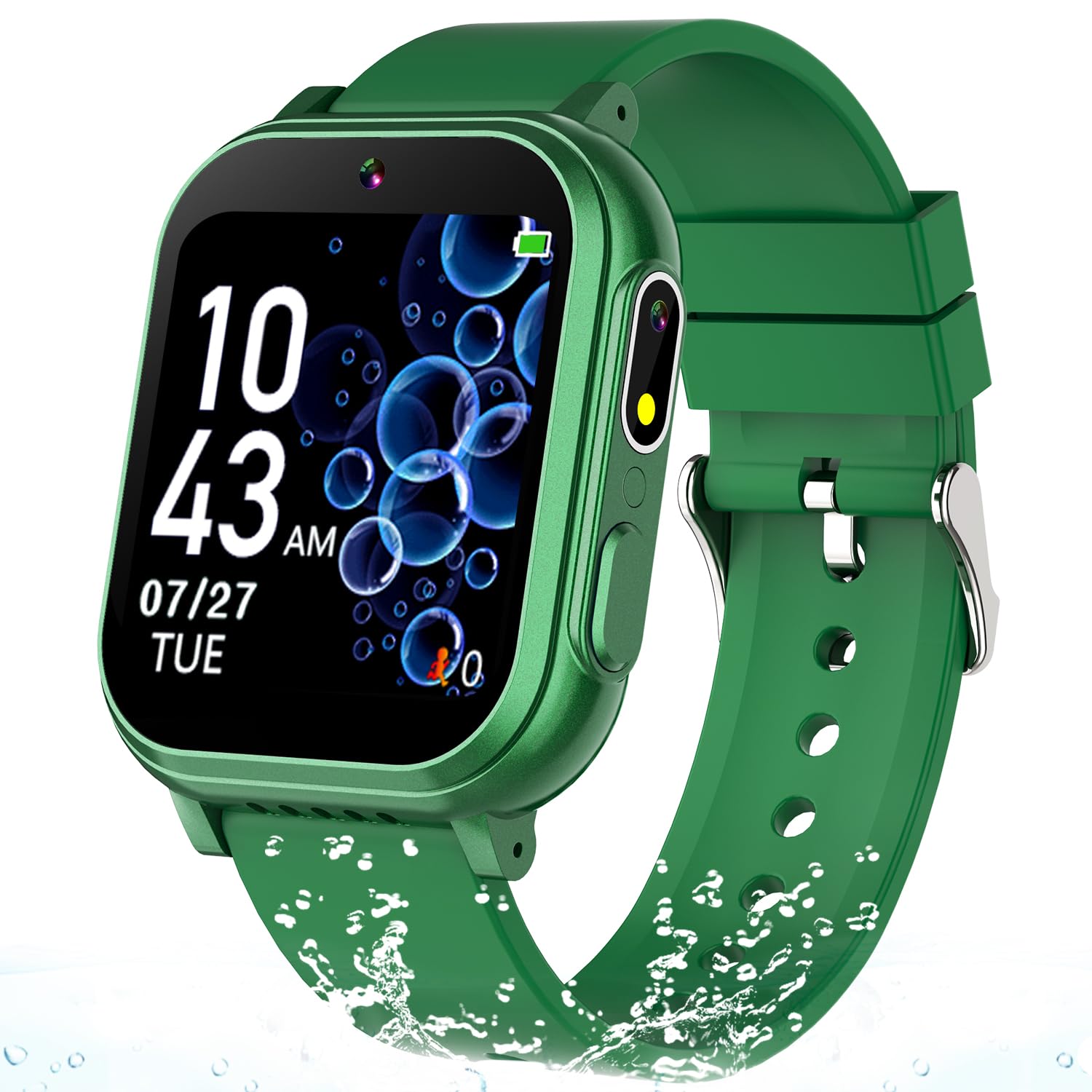 Sedzofan Waterproof Smart Watch For Kids Boys Toys Age 5-12 With 32 Games, Dual Camera, Habit Tracking, Music Player, Video, Ala
