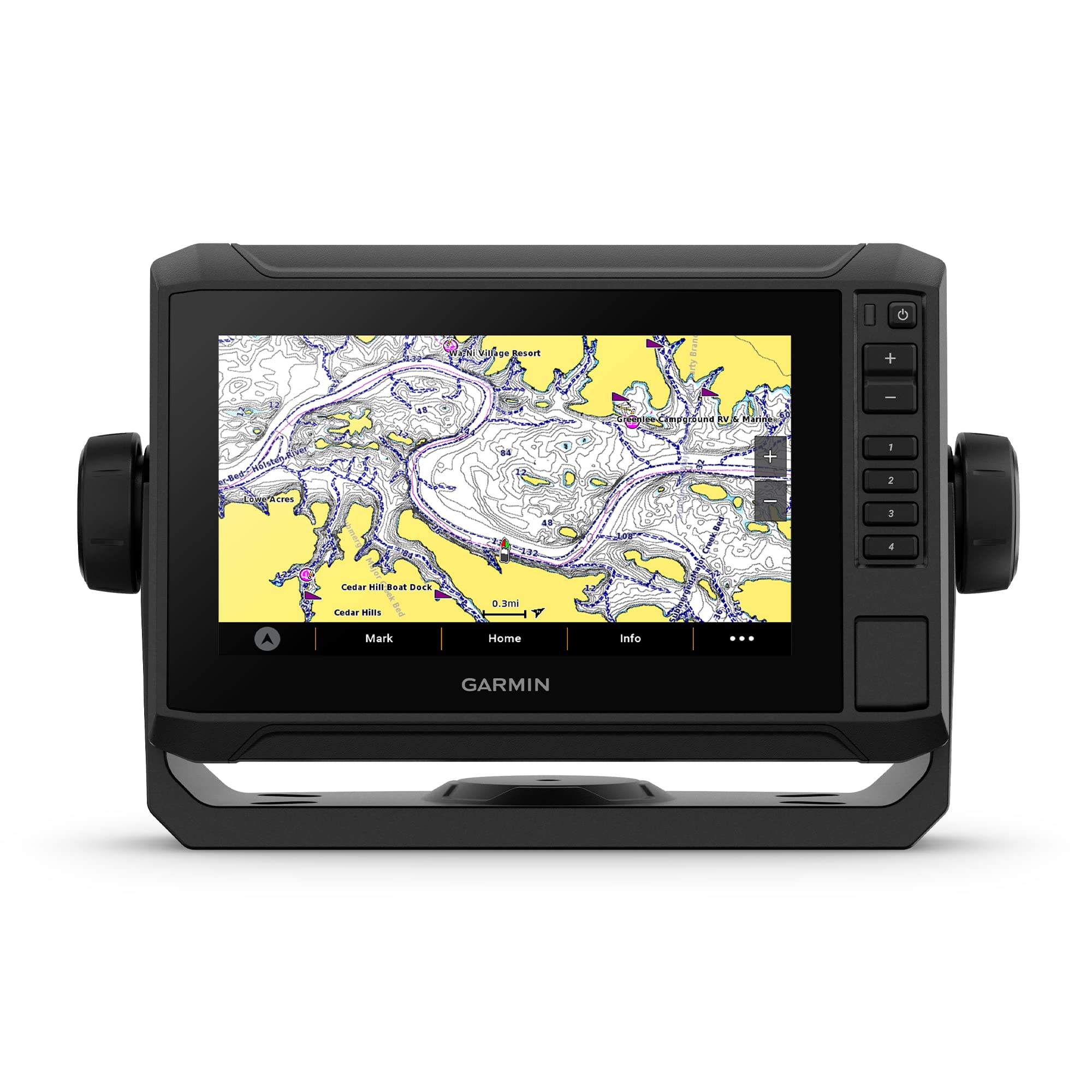 Garmin Echomap Uhd2 74Sv Us Coastal And Great Lakes Gn+ No Transducer