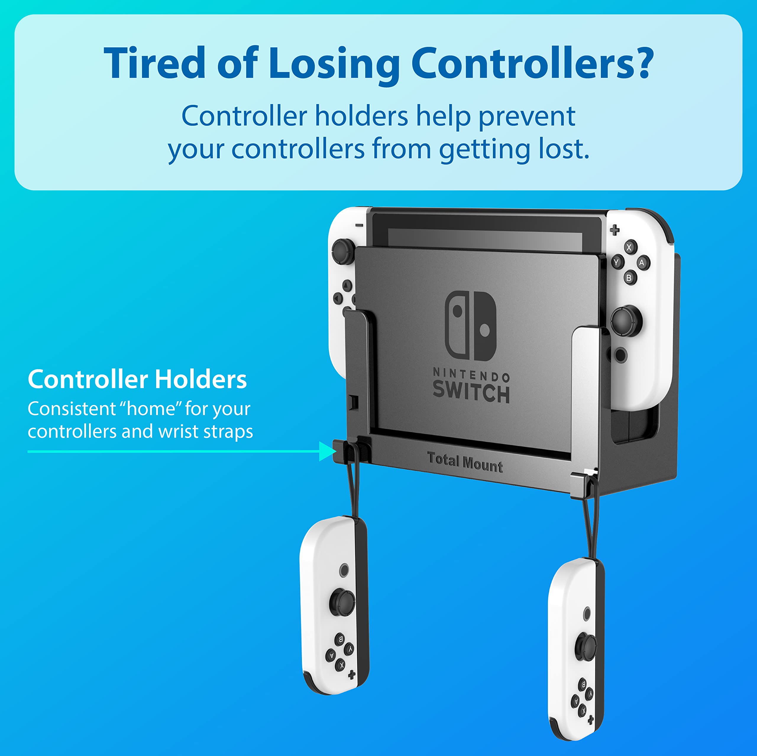 Totalmount For Nintendo Switch (Mounts Nintendo Switch On Wall Near Tv)