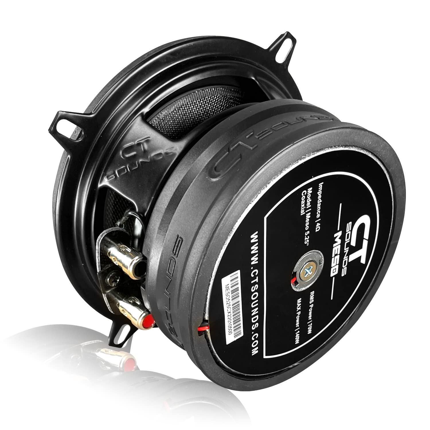 Ct Sounds Meso 5.25    280 Watt 2 Way Premium Coaxial Car Speakers, Pair