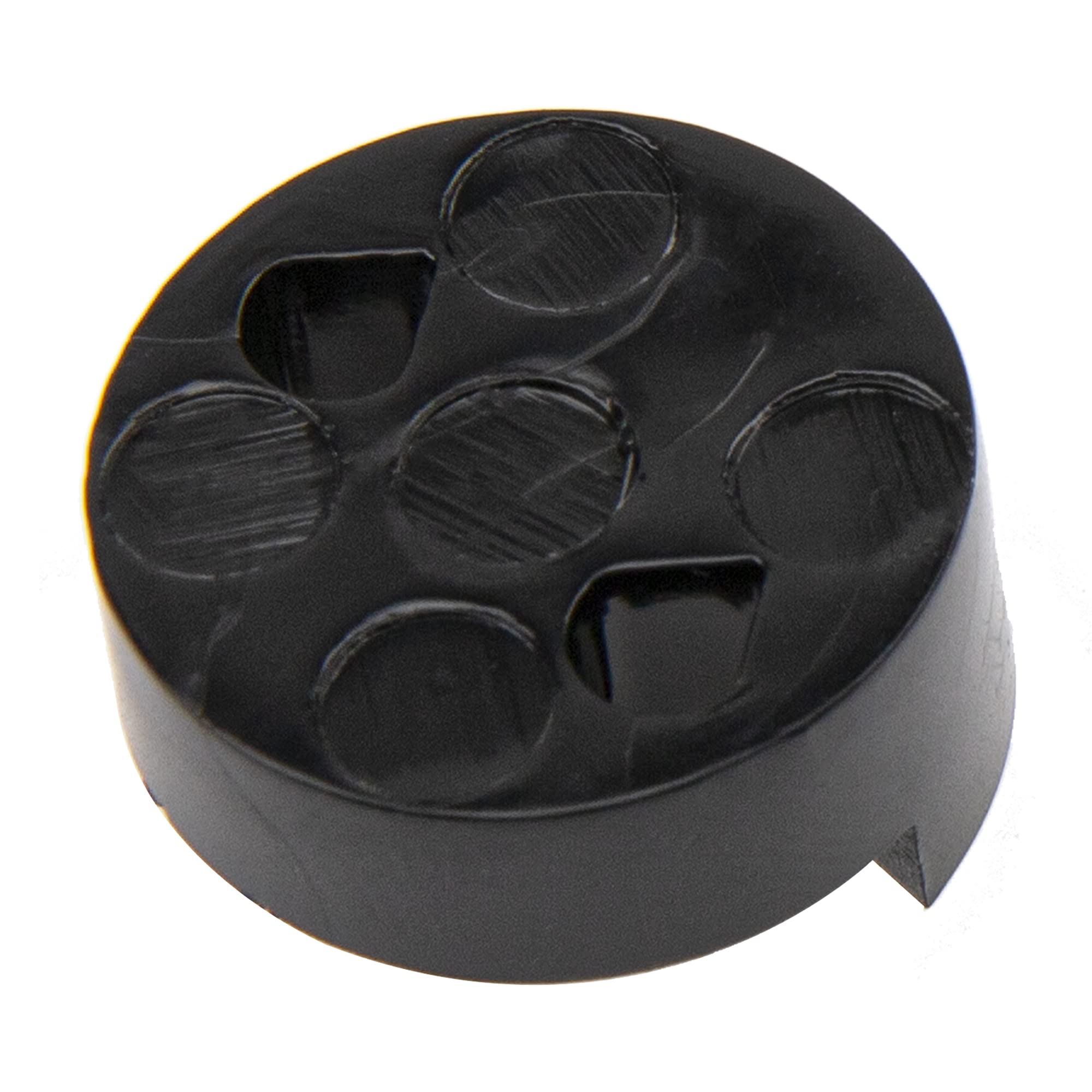 12Pcs Yootones Rubber Violin Practice Mute, Round Tourte Style Mute Compatible With Violin (Black)
