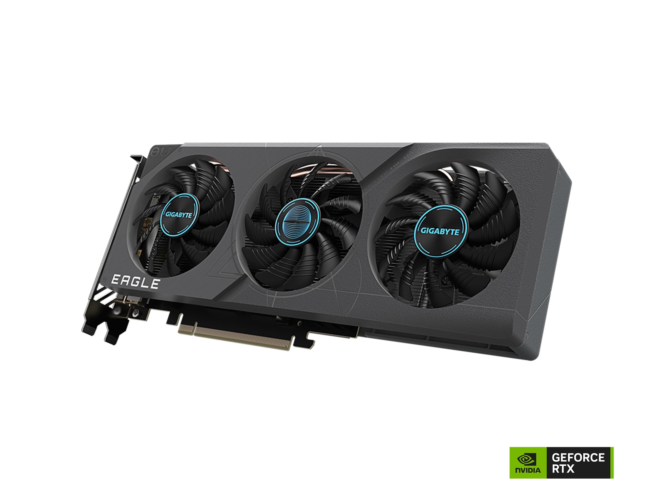 Gigabyte Geforce Rtx 4060 Eagle Oc 8G Graphics Card, 3X Windforce Fans, 8Gb 128-Bit Gddr6, Gv-N4060Eagle Oc-8Gd Video Card