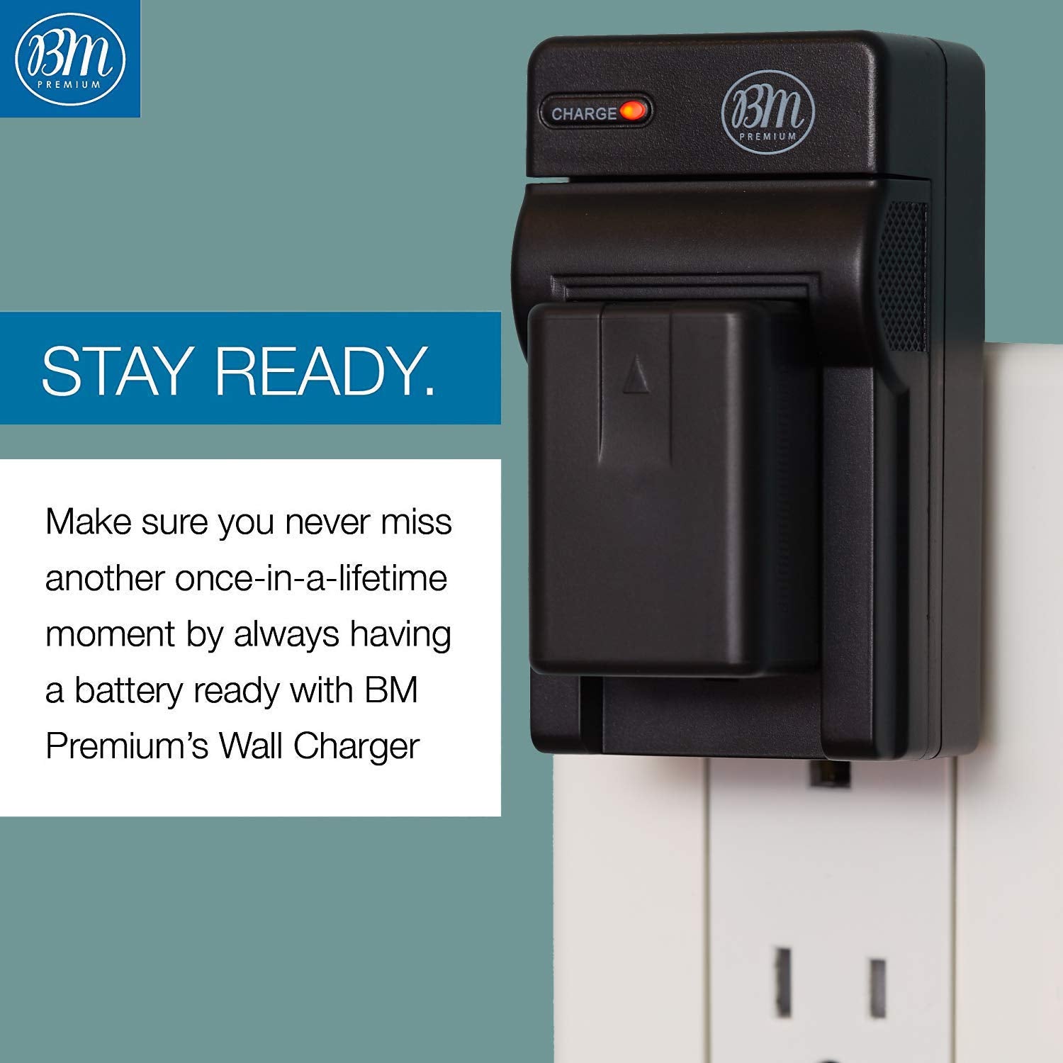 Bm Premium Vw Vbt190 Battery And Battery Charger For Panasonic Hc V800K, Hc Vx1K, Hc Wxf1K, Hcv510, Hcv520, Hc V550, Hc V710, Hc