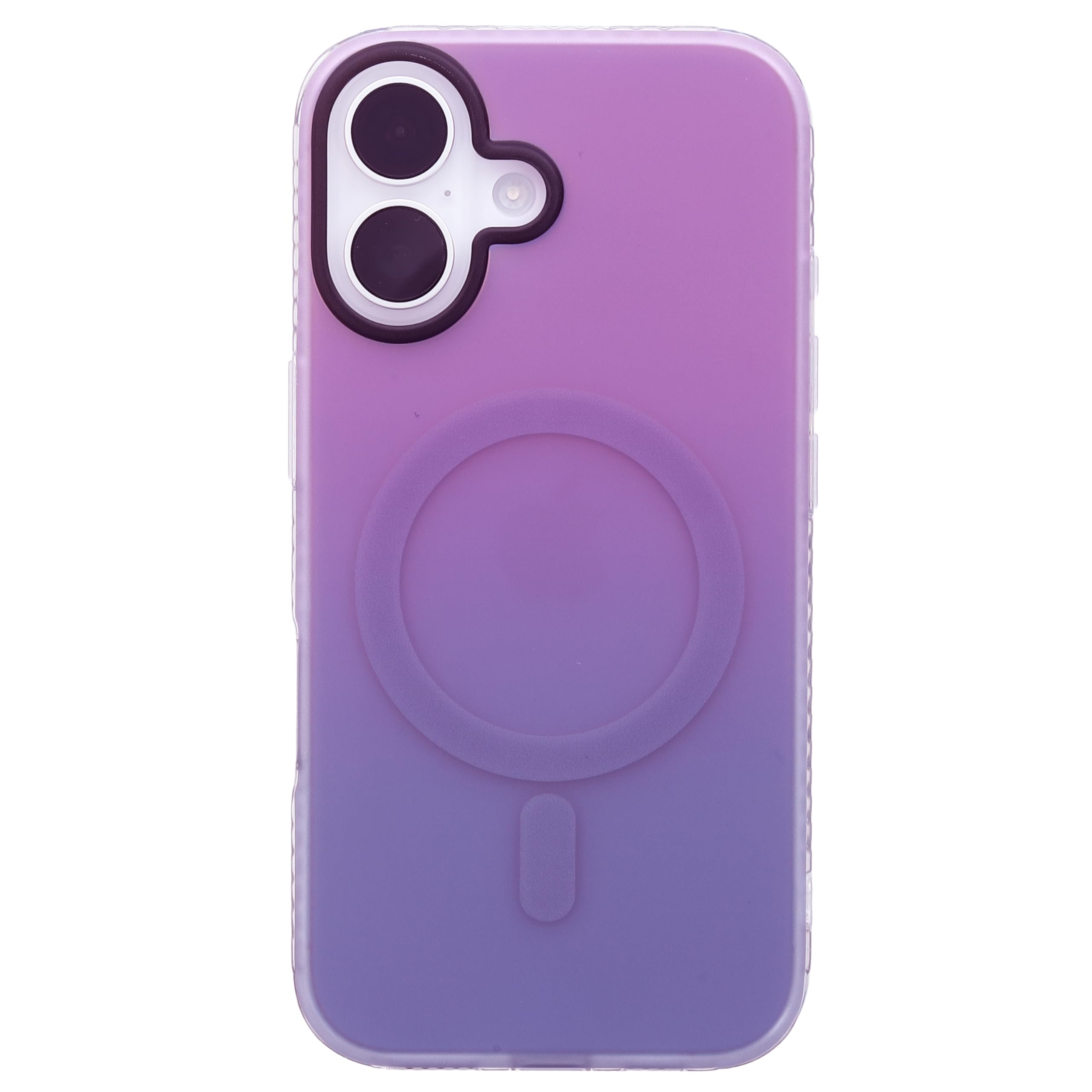 Katti Case Gradient Case for The iPhone 16 - Purple Multi-Color Ombre Design, Impact-Resistant and with Magnets