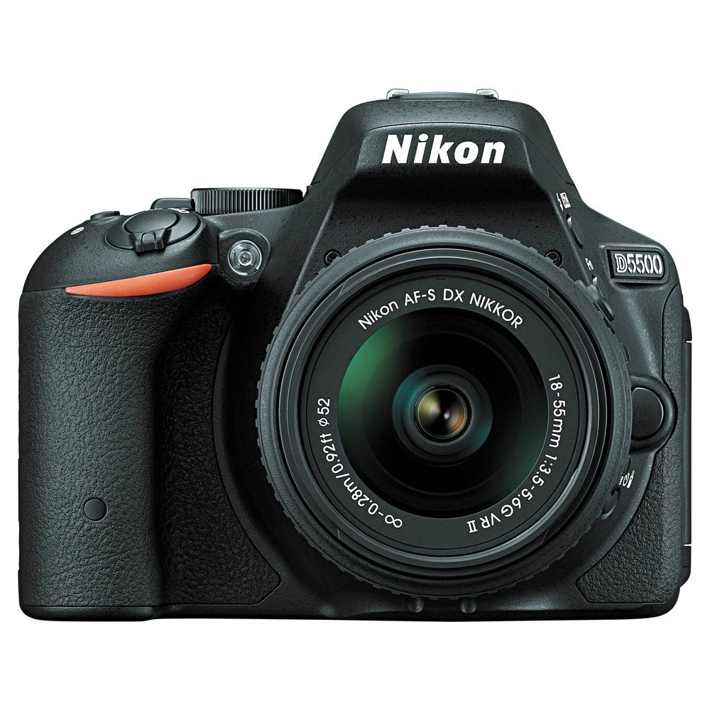 Nikon D5500 Dx-Format Digital Slr Dual Lens Kit W/ - Nikon Af-P Dx Nikkor 18-55Mm F/3.5-5.6G Vr & Nikon Af-P Dx Nikkor 70-300Mm