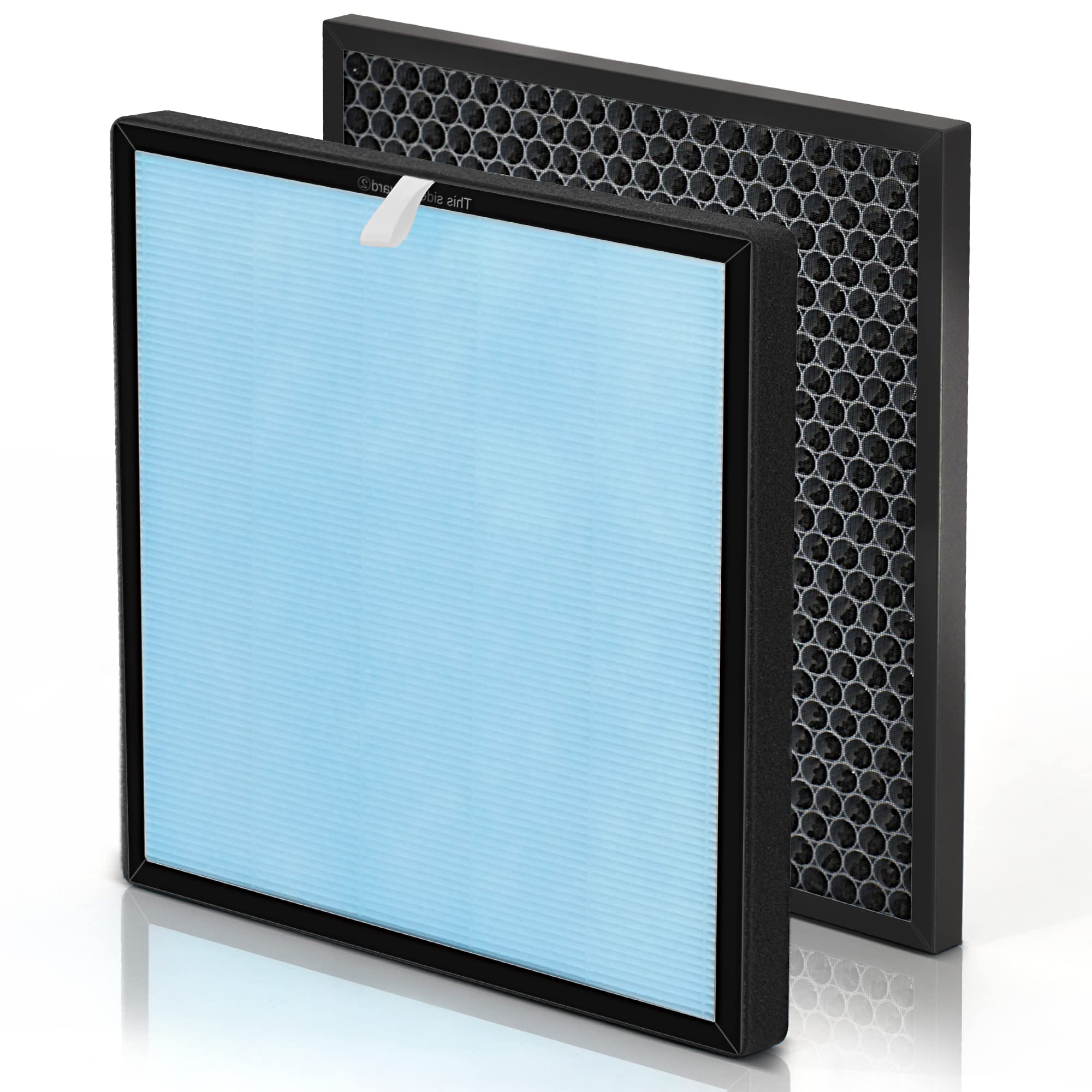 [1 Set] Air Replacement Filter Set Compatible With Hsp001 Air P Urifier Filters Smart True Air Clenaer For Home, H13 Hepa, Hepa