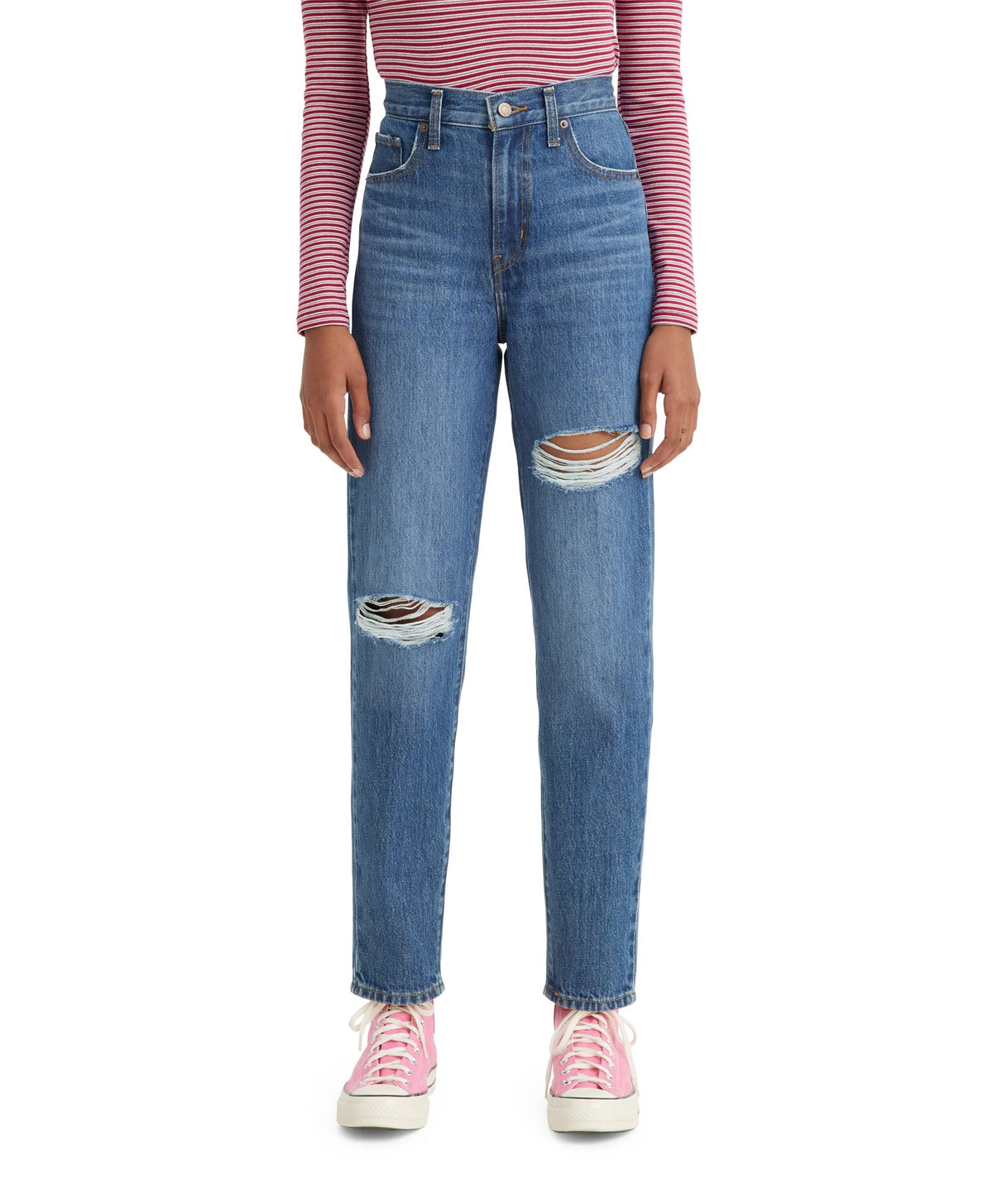 Levis Womens High Waisted Jeans, (New) Fun Mom, 30