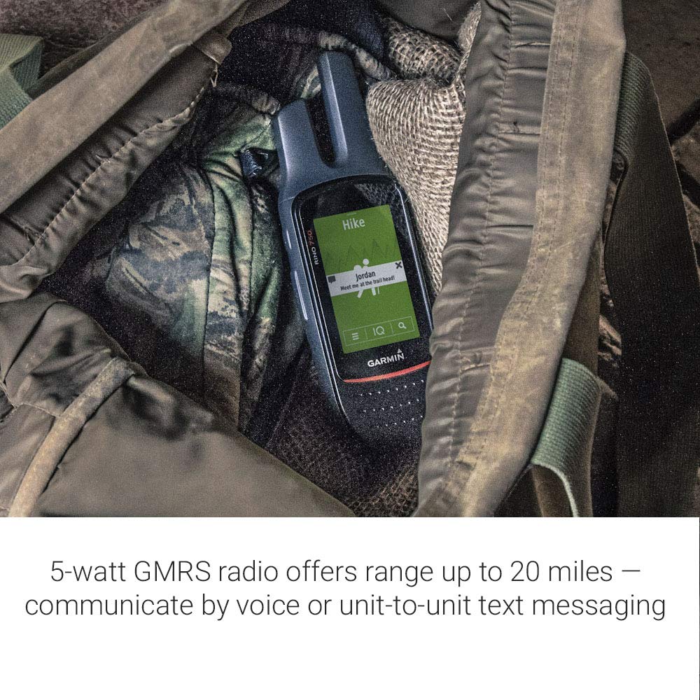 Garmin Rino 750, Rugged Handheld 2-Way Radio/Gps Navigator