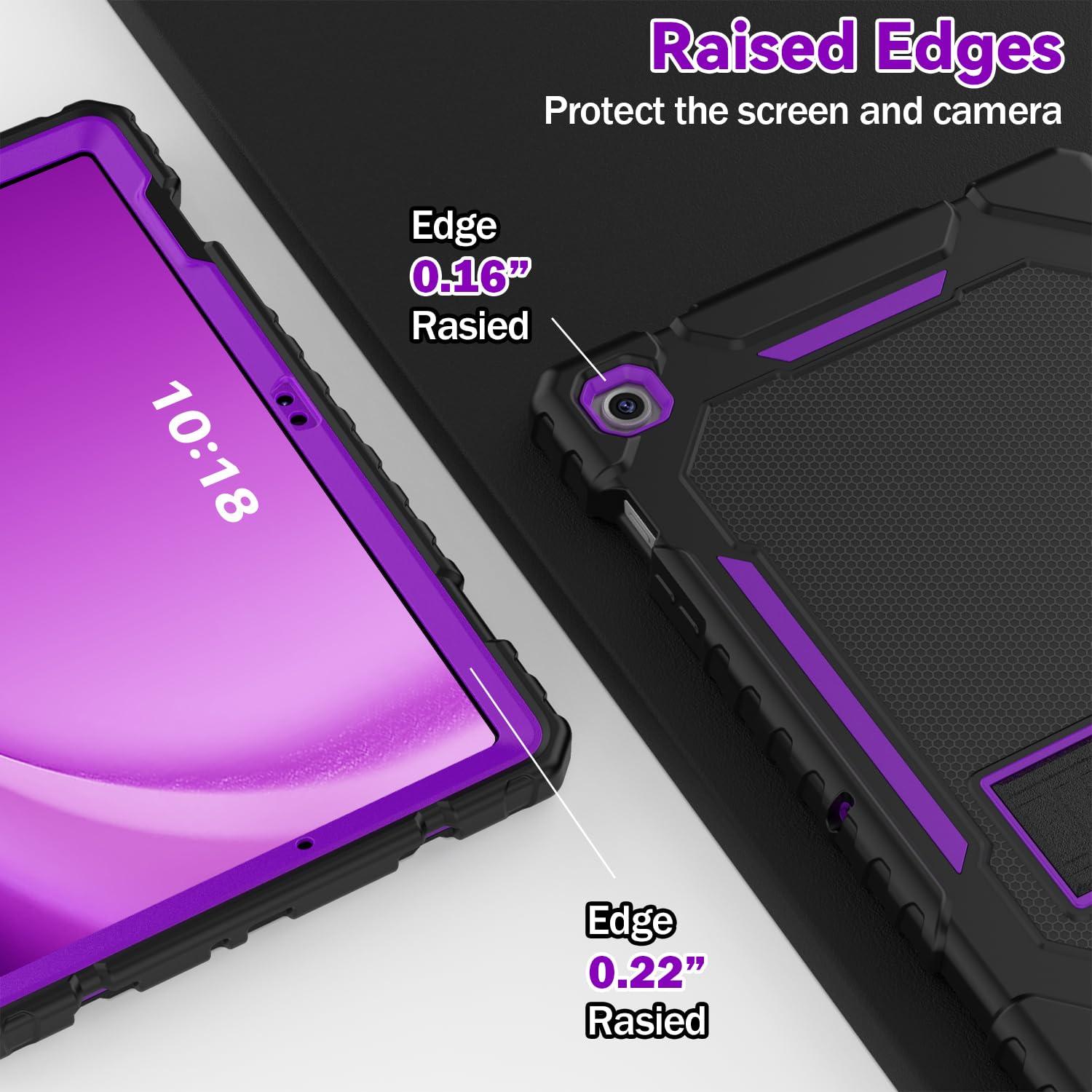 Grifobes For Samsung Galaxy Tab A9 Plus 11 Inch 2023 Cases, Heavy Duty Shockproof Rugged Cover For New Samsung Tablet A9+ 11'' /