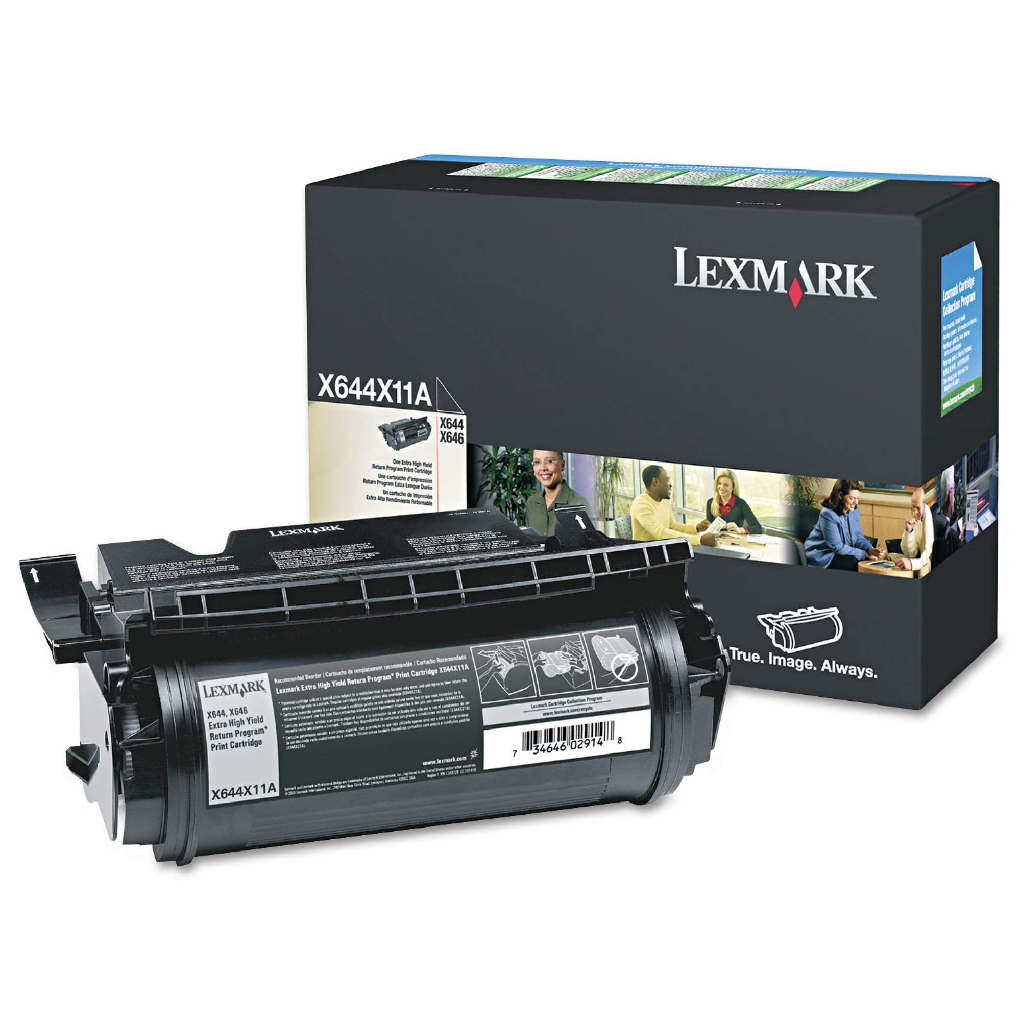 Lexmark Tonercartx644X646Ebk