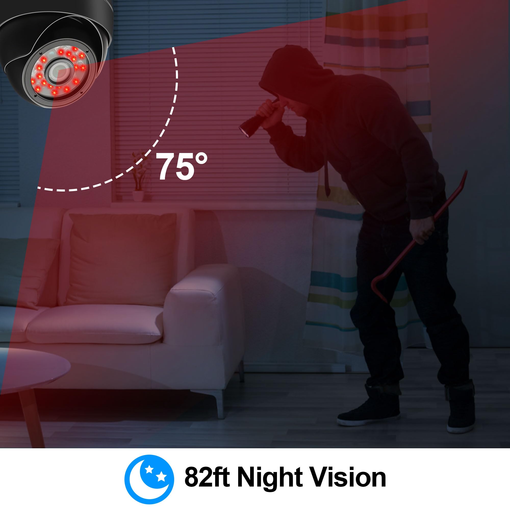 Mmlove 2Mp Usb Dome Camera 1080P 30Fps Night Vision Security Camera Waterproof 3.6Mm Wide Angle With Ir Cut & Ir Led Usb Surveil