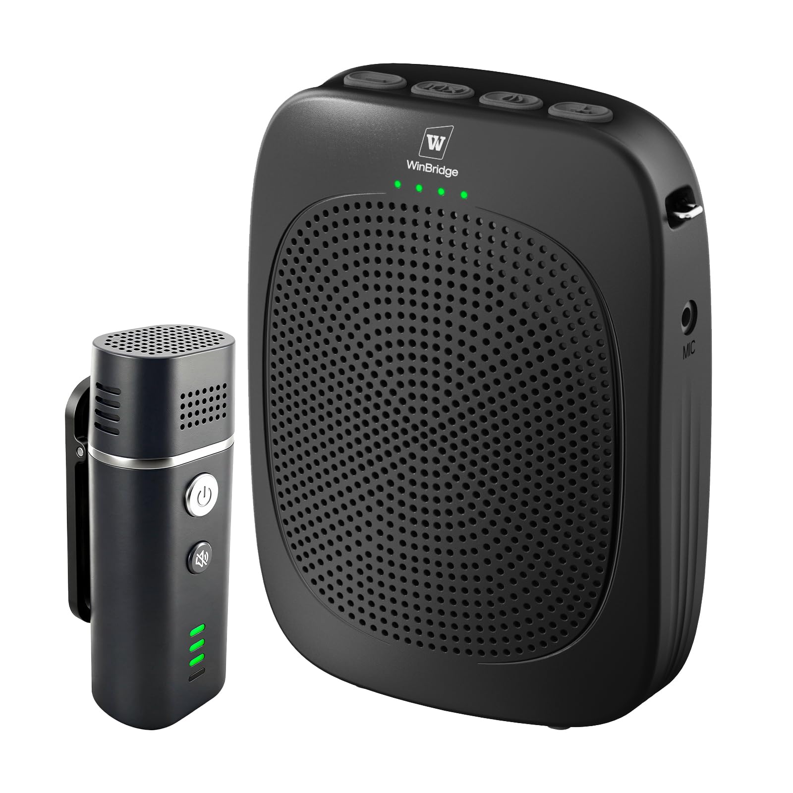 SANMIC 15W Voice Amplifier with Wireless Lapel Microphone