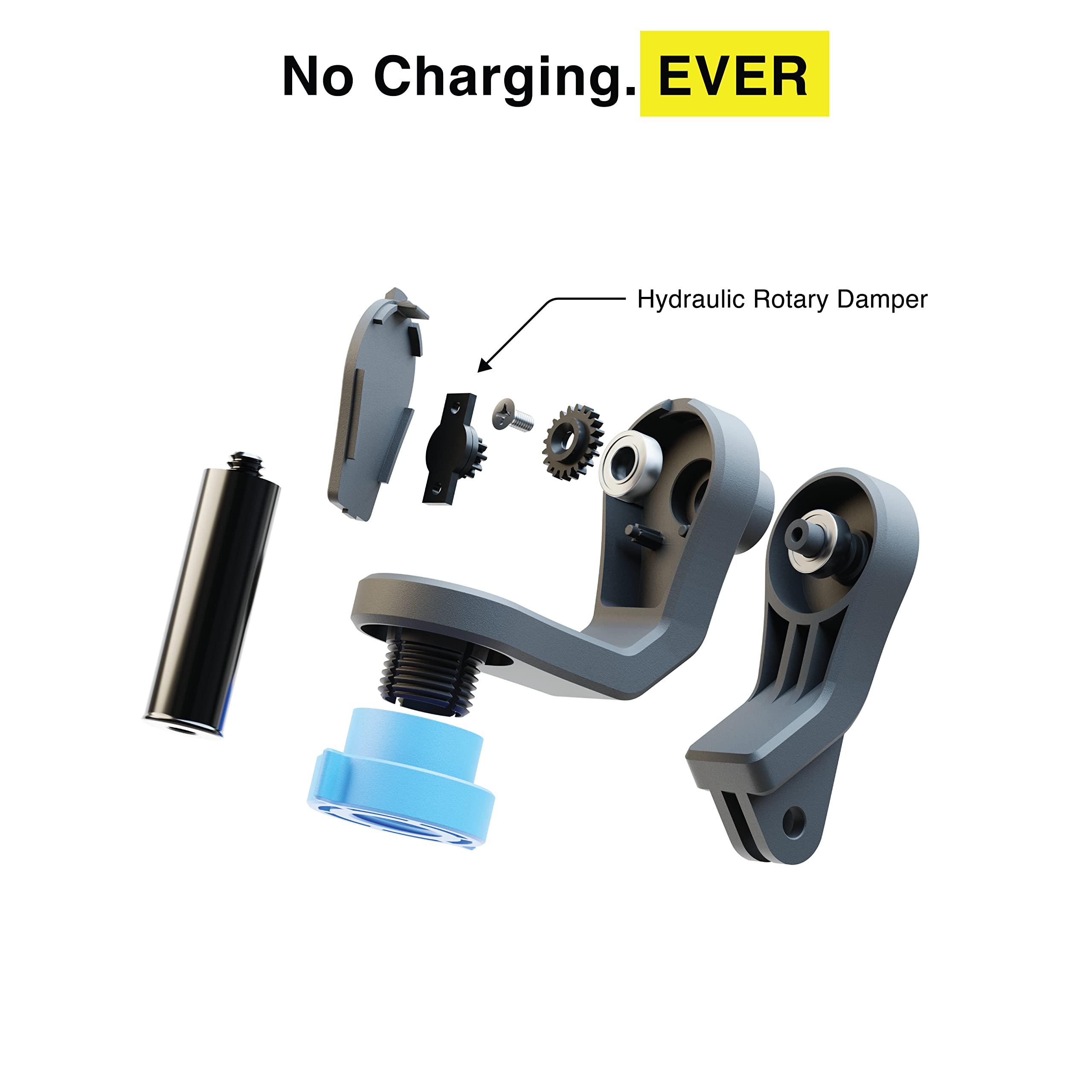 Gravgrip V2 Hydraulic Leveling Mount For Action Camera, Gopro, Dji, Insta360   Pocket Sized Leveler, Gimbal, Jib   No Batteries,
