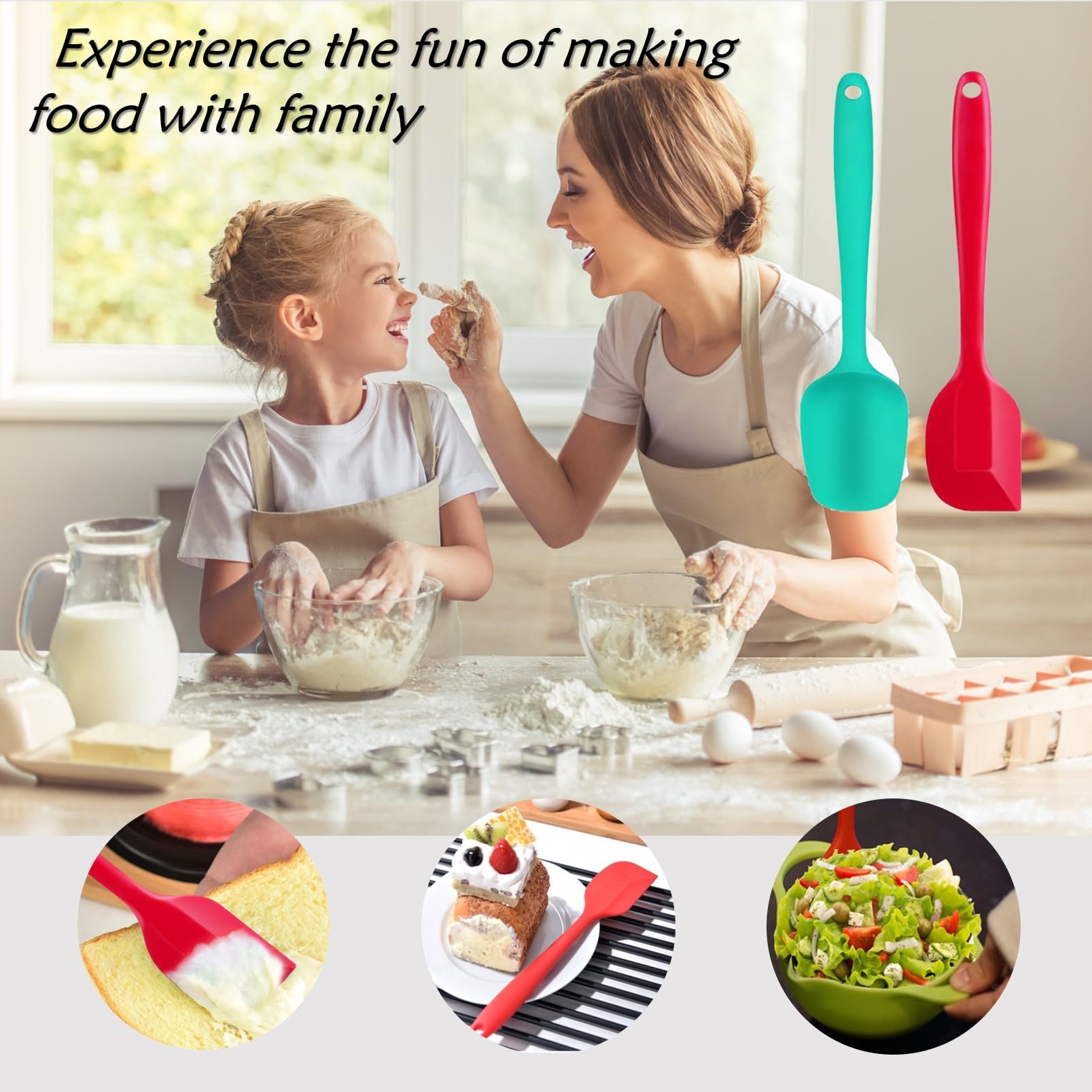 Oudizz Mixer Mover Sliding Mats For Kitchen Aid Stand Mixer With 2 Silicone Spatula Pastry Slider Mat Pad Kitchen Appliance Slid