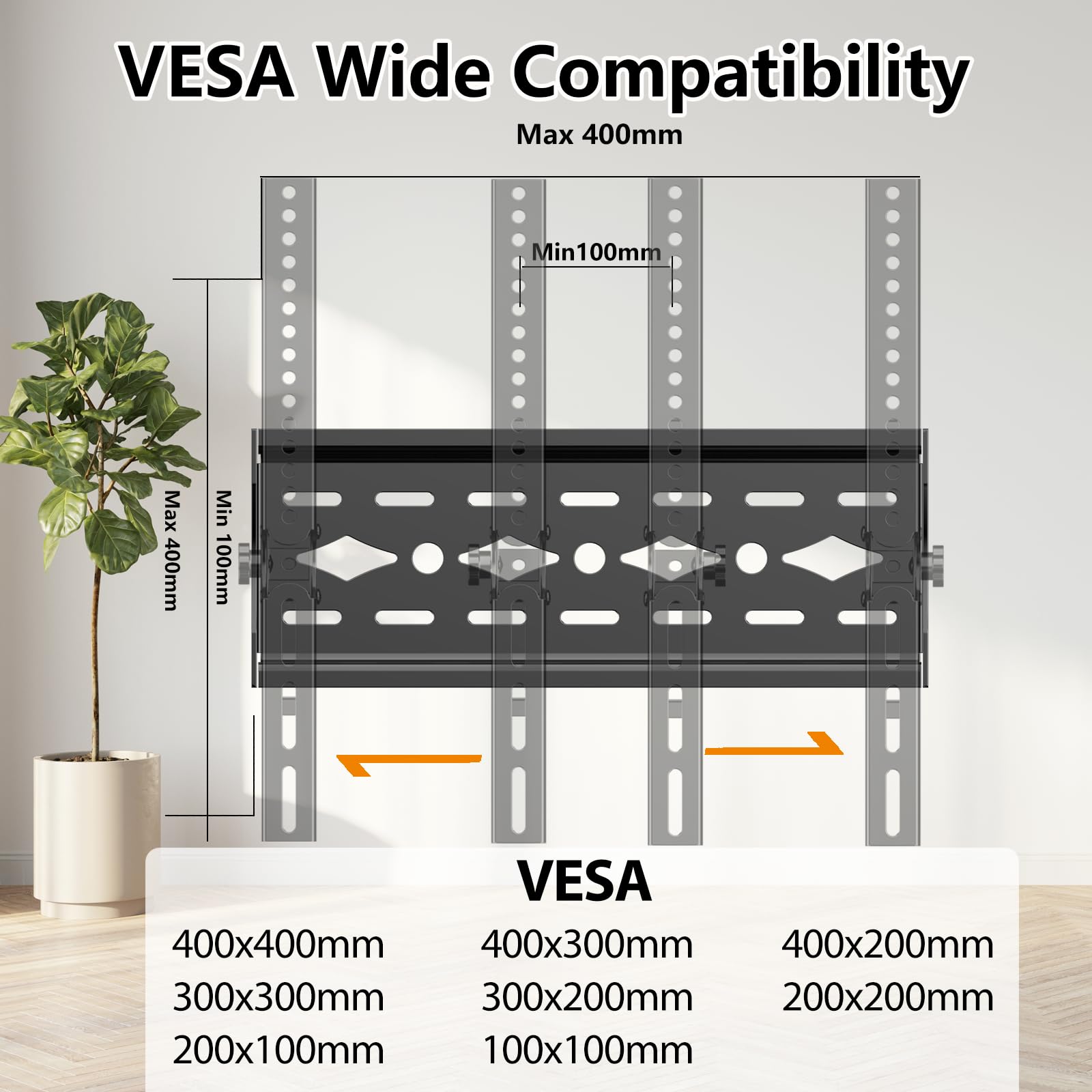 Jxmtspw Tilt Tv Wall Mount, Tv Mount Bracket Mount For Most 26 63 Inches Tvs, Low Profile Wall Mount Led Lcd Plasma Flat Curved