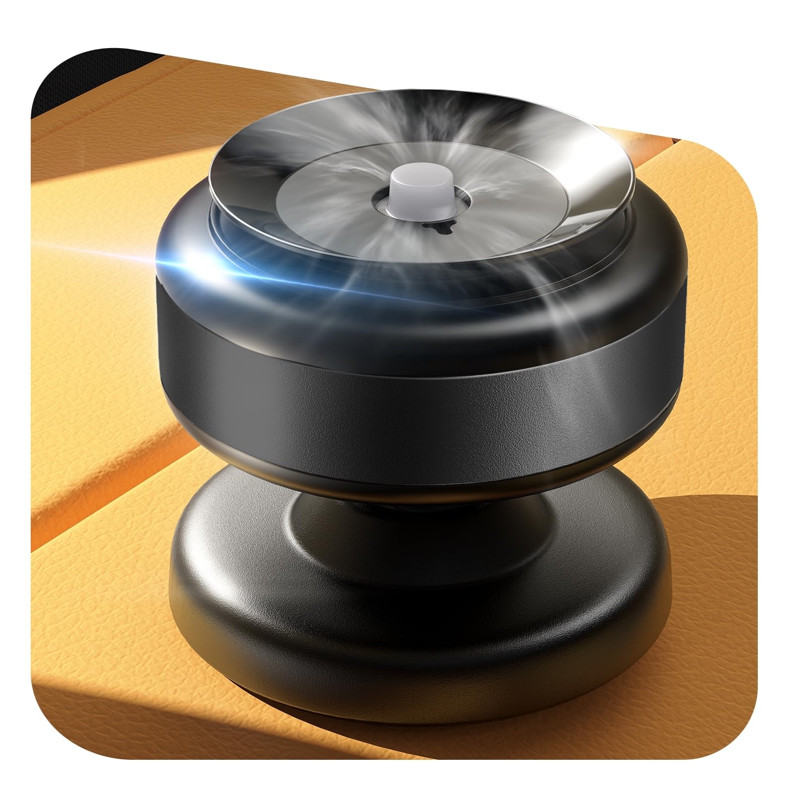 Lisen Car Phone Holder, Suction Phone Mount For Magsafe, 360 Rotation Vacuum Magnetic Phone Holder For Content Creator Gym (Carb