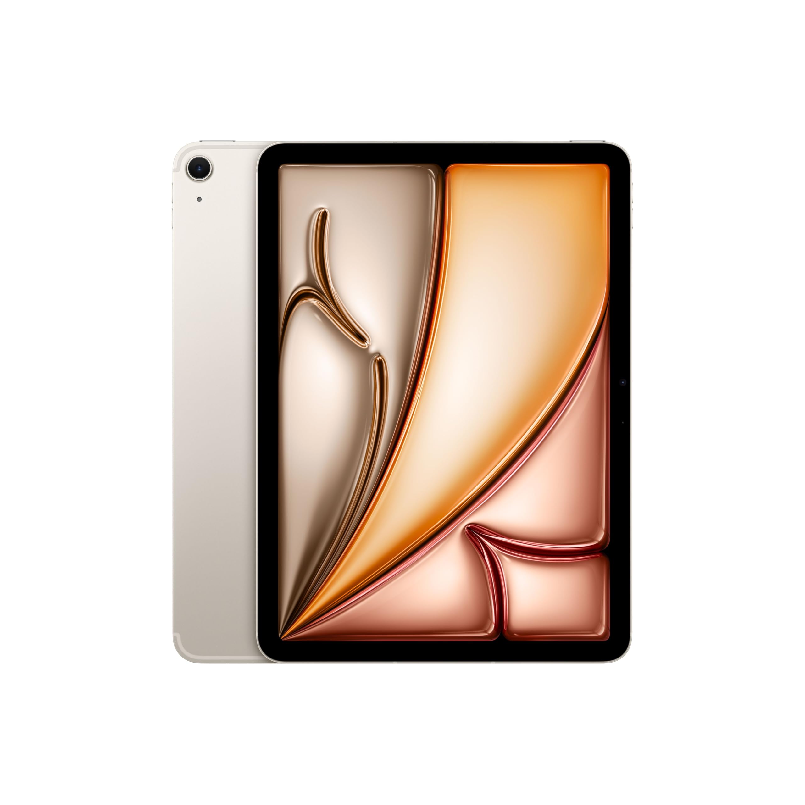 Apple iPad Air 11-inch (M4): Liquid Retina Display, 512GB, 12MP Front/Back Camera, Wi-Fi 7 with Apple N1 + 5G Cellular, Touch ID
