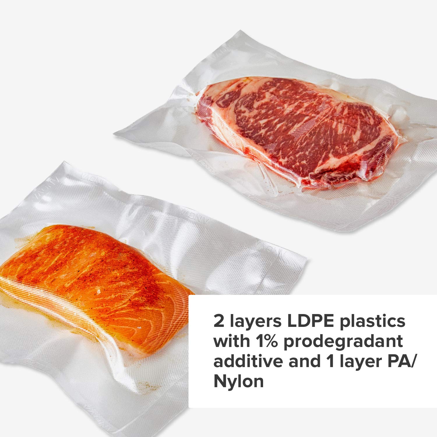 Anova Culinary Precision Vacuum Sealer Bags (Pre-Cut),Clear