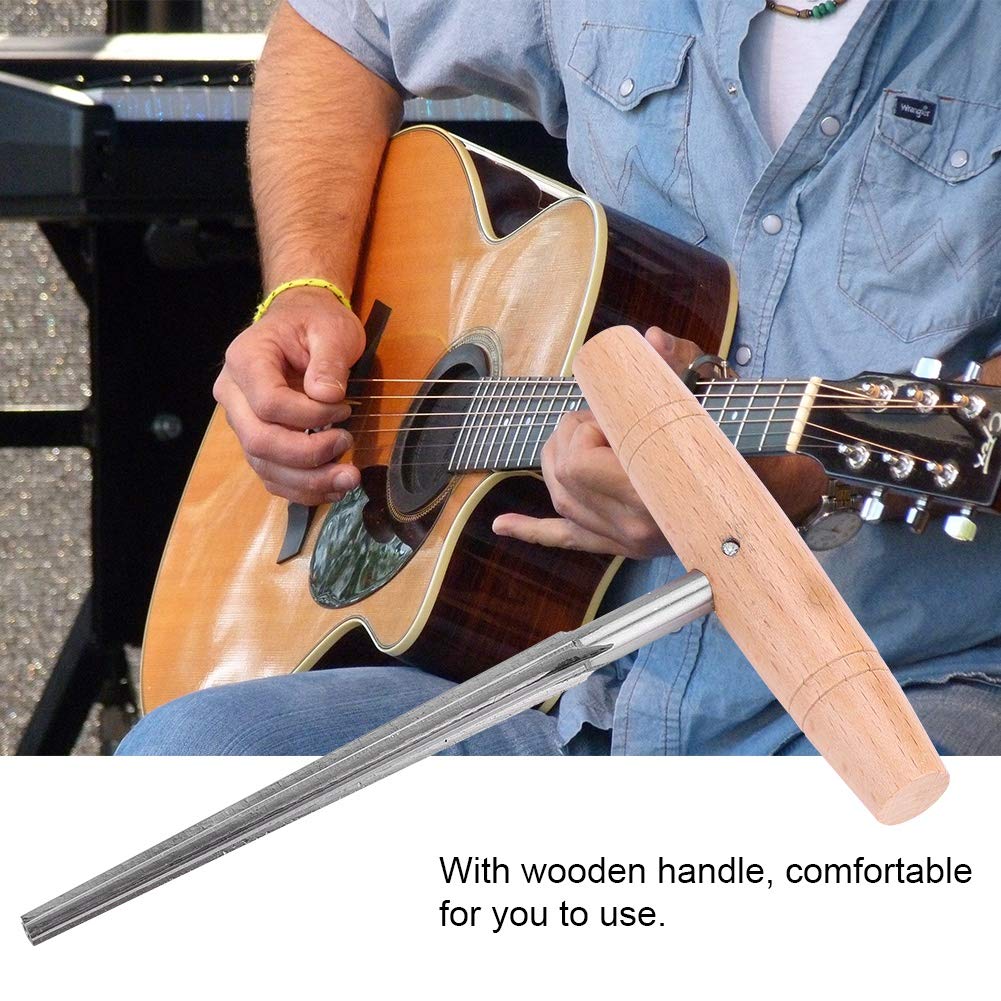 Guitar Peg Hole Reamer, Guitar Tail Nail End Pin Hole Reamer Strap End Pin Drill Bit Tool