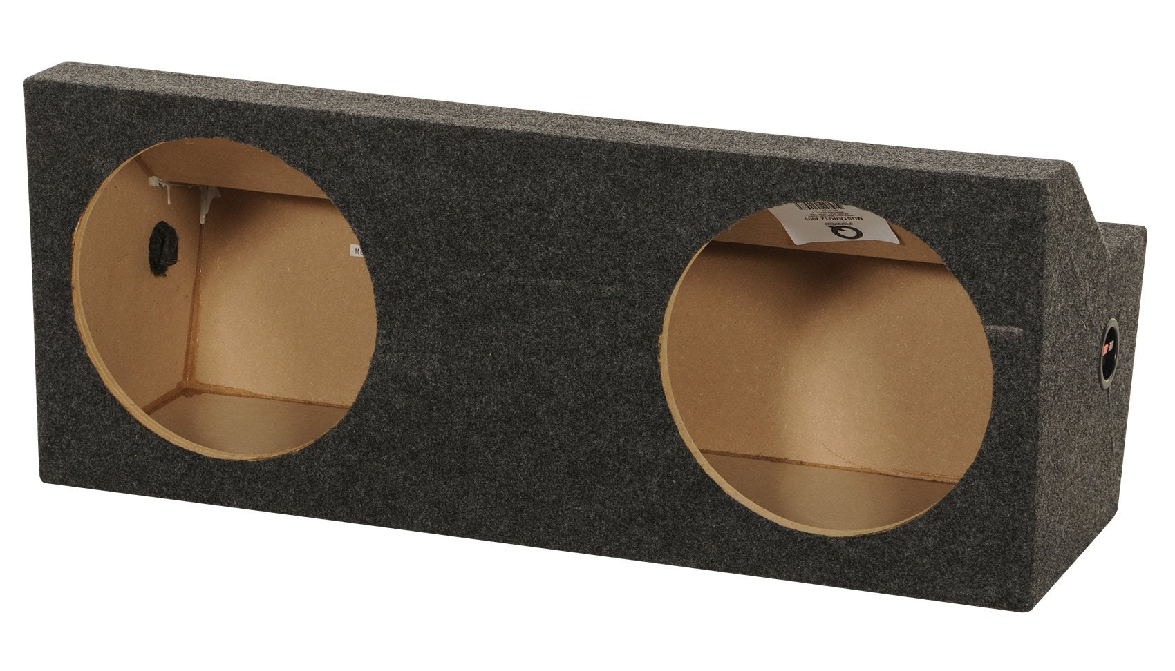 Qpower Ford Mustang '05 '14 Dual 12'' Empty Woofer Box