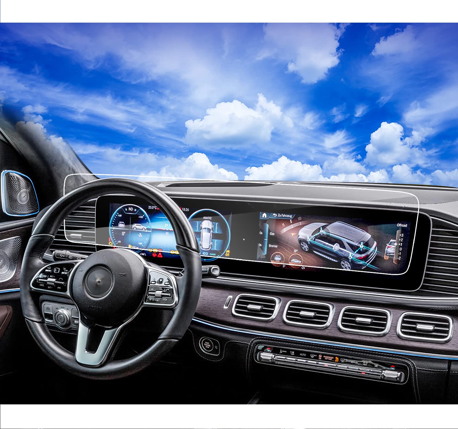 2024 Mercedes Benz Gle Is A Continuous Screen Protector For 2020 2023 2024 Mercedes Benz Gle Gls 350 450 2018 2023 Amg Gt 4 Door