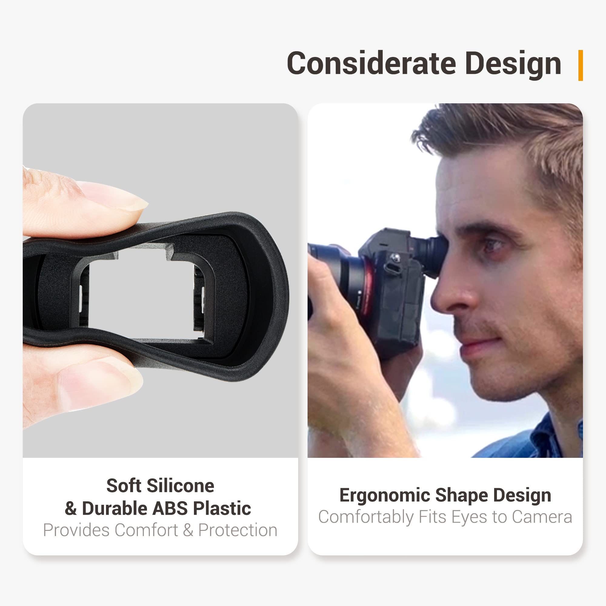 Soft Silicon Camera Viewfinder Eyecup Eyepiece Eyeshade For Sony A7Riv A7Riii A7Iii A7Sii A7Rii A7Ii A7S A7R A7 A9Ii A9 A58 A99I