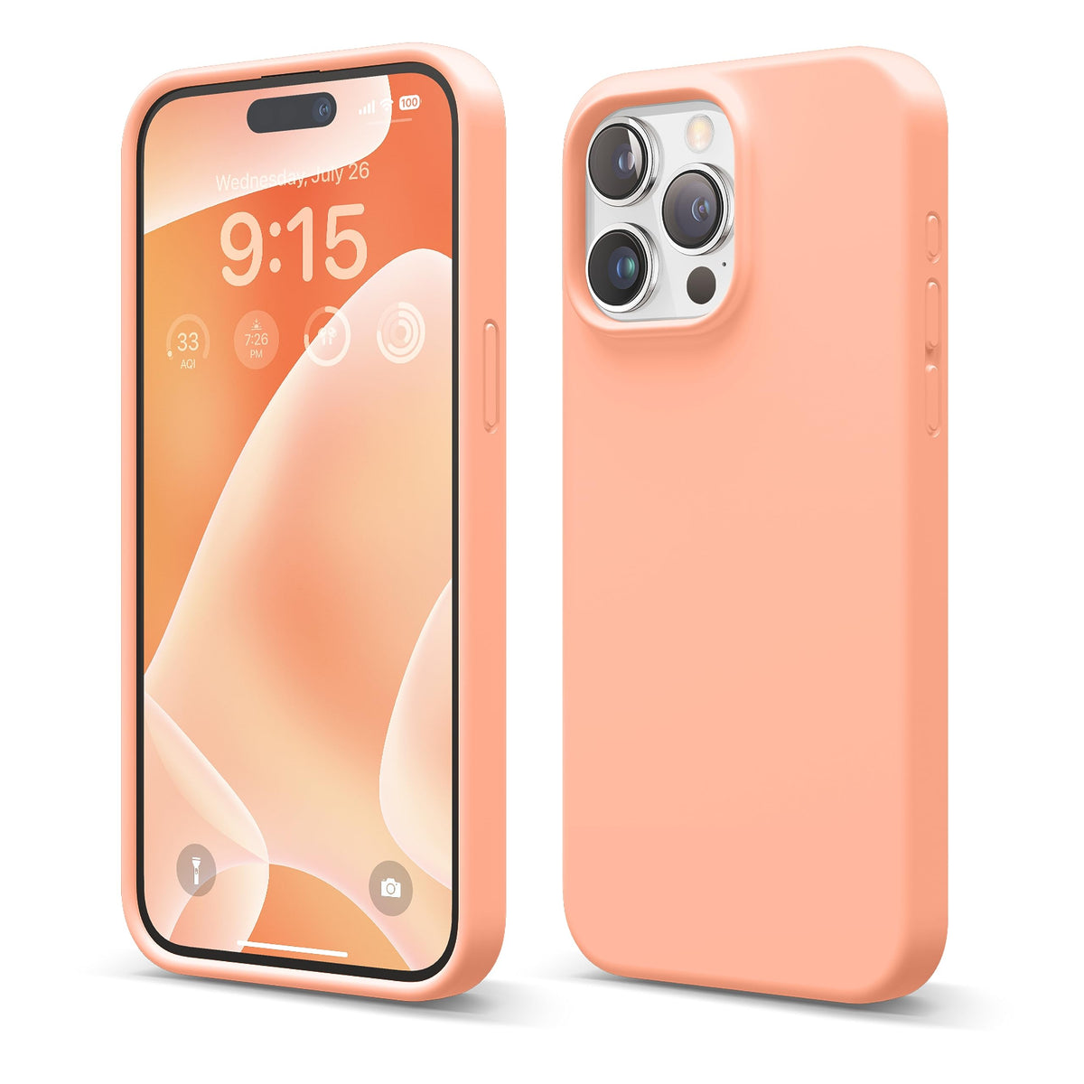 Elago Liquid Silicone Case Compatible With Iphone 15 Pro Max Premium Full Body Protection Case [4 Layer Shockproof Structure], S