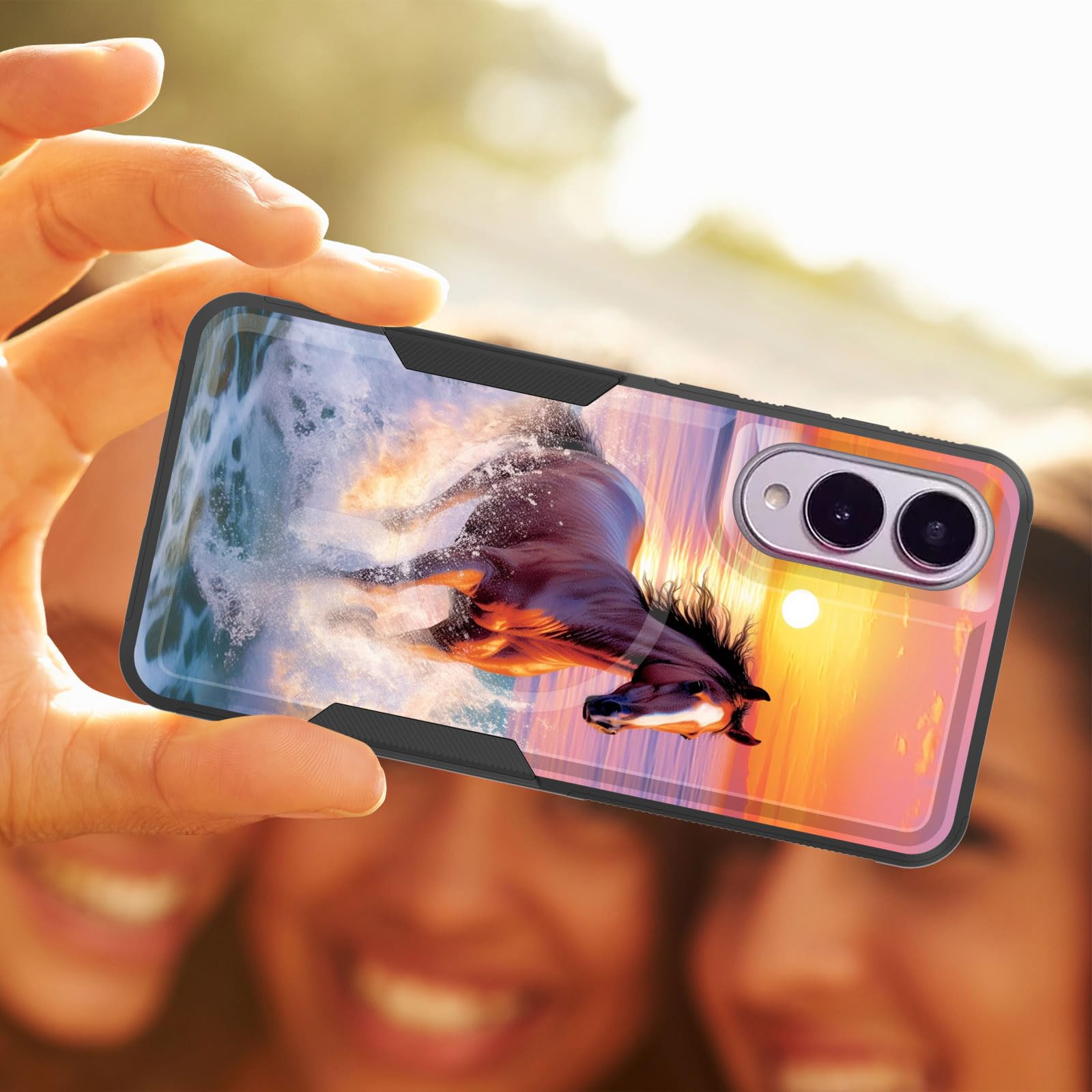 Zqlplzr Magnetic For Galaxy S25 Edge Case,[Compatible With Magsafe] [Military Grade Drop Protection] Heavy Duty Shockproof Phone