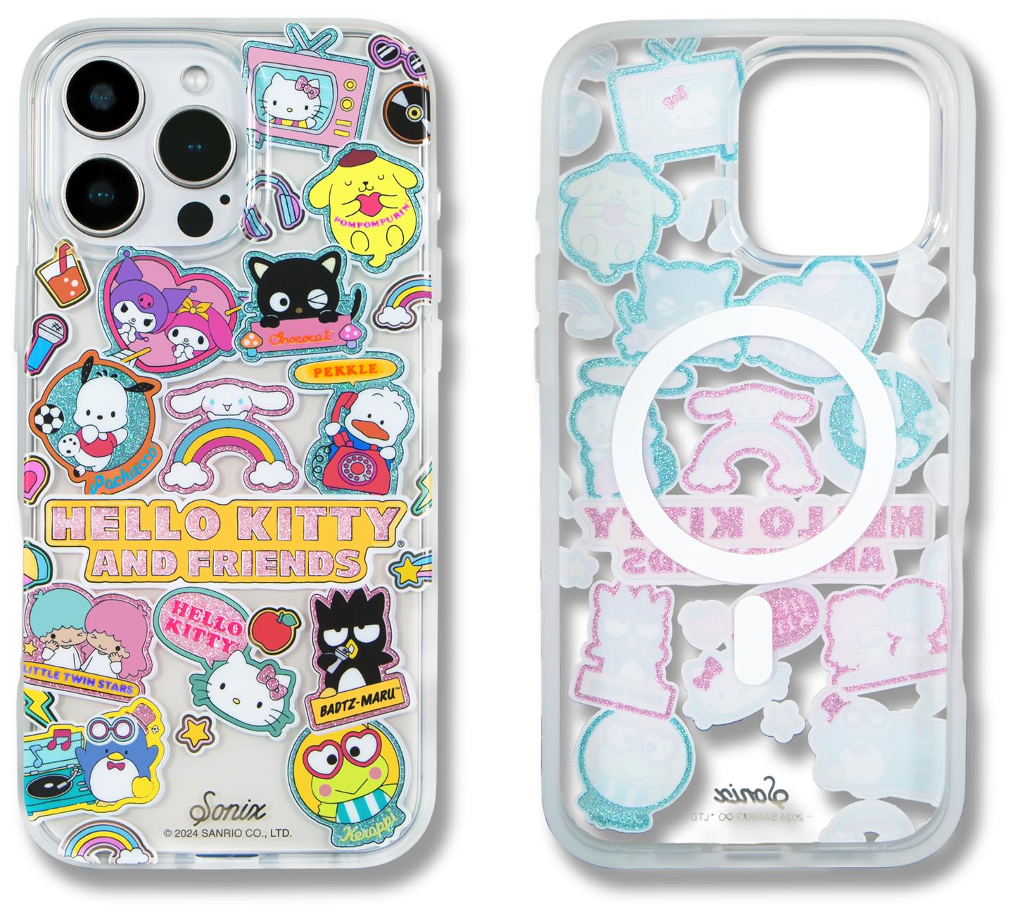 Sonix X Sanrio Case For Iphone 16 Pro Max | Compatible With Magsafe | 10Ft Drop Tested | Hello Kitty And Friends Stickers