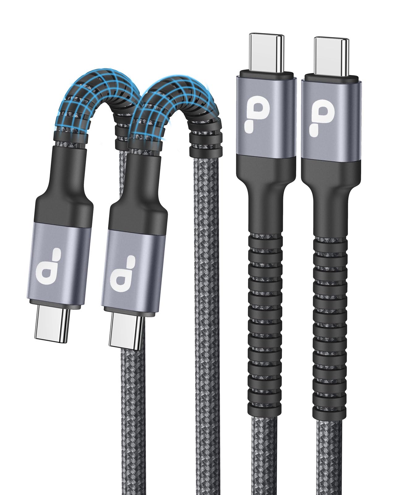 USB C to USB C Cable 10FT, USB C Cable Fast Charging Type C Charger Cable