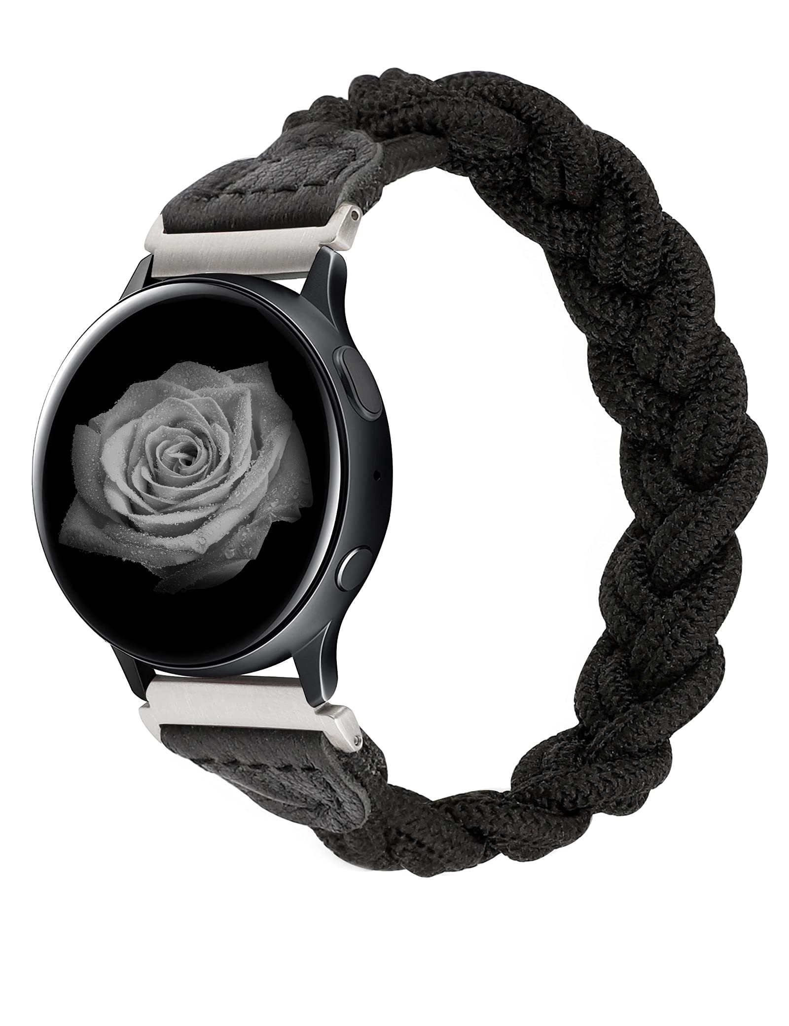 Wearlizer Stretchy Bands Compatible with Samsung Galaxy Watch 7/6/5/4 40mm 44mm/Watch 6 Classic 43mm 47mm/Watch 5 Pro 45mm/Watch