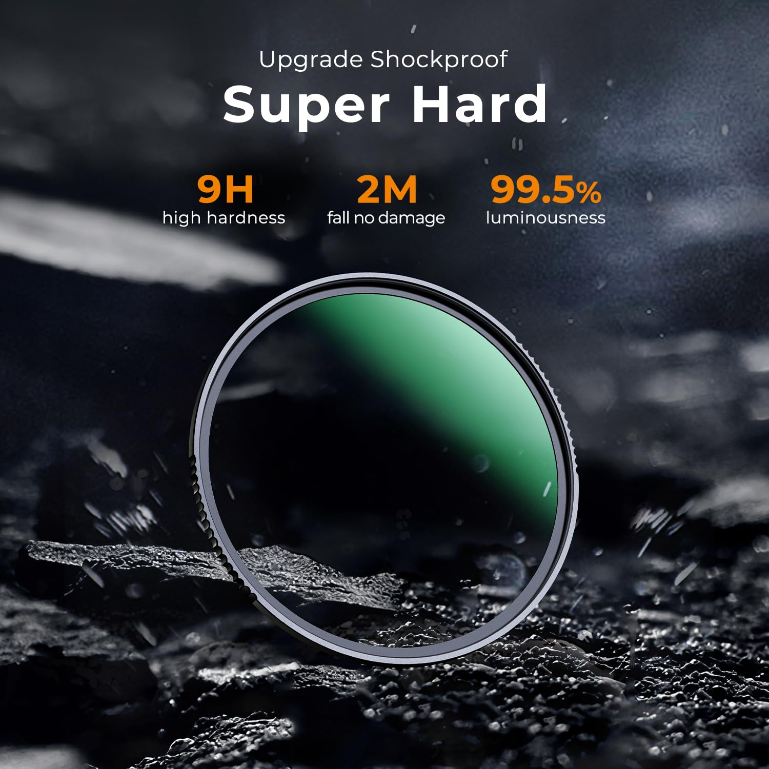 K&F Concept 40.5Mm Mc Uv Protection Filter Shockproof Tempered Optical Glass With 28 Multi Layer Coatings Hd/Waterproof/Scratch