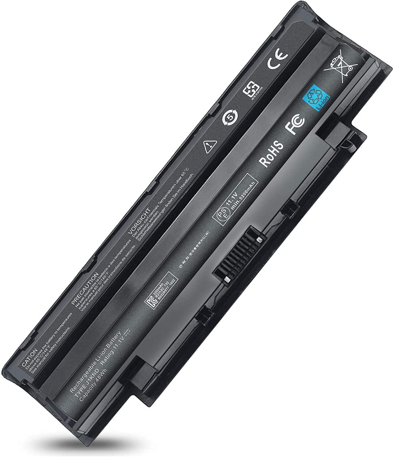 J1Knd Laptop Battery 11.1V 48Wh Compatible With Dell Inspiron N5110 M5040 N5010 N7010 N4110 N7110 N4050 N4010 N5050 N5040 N5030