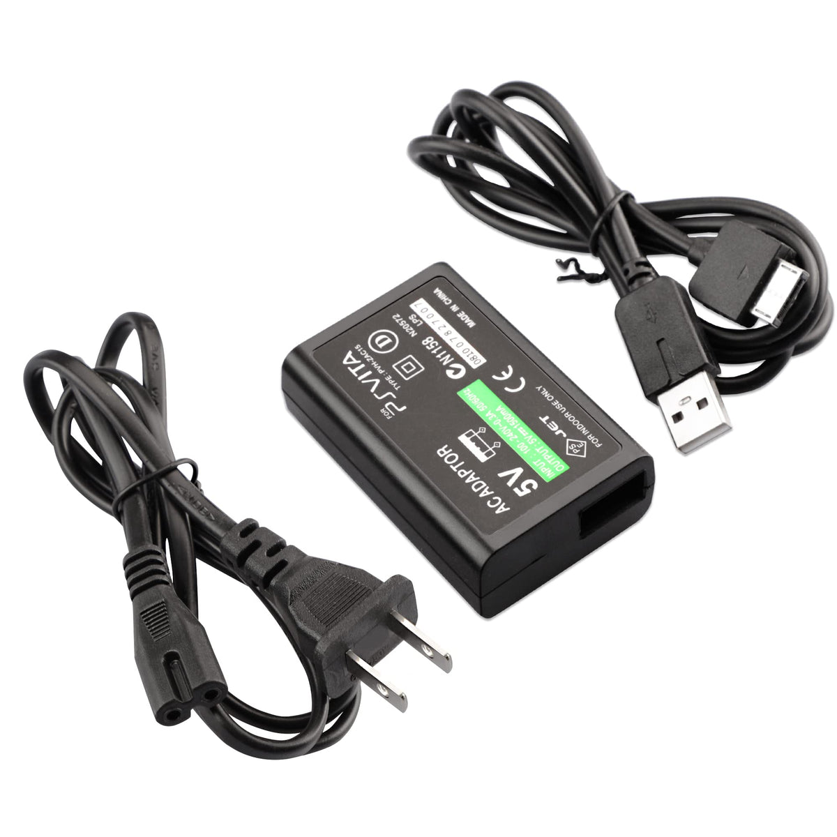 Ps Vita Charger, Ac Adapter Wall Charger Compatible With Sony Playstation Vita 1000 (Only Compatible With Psv 1000)