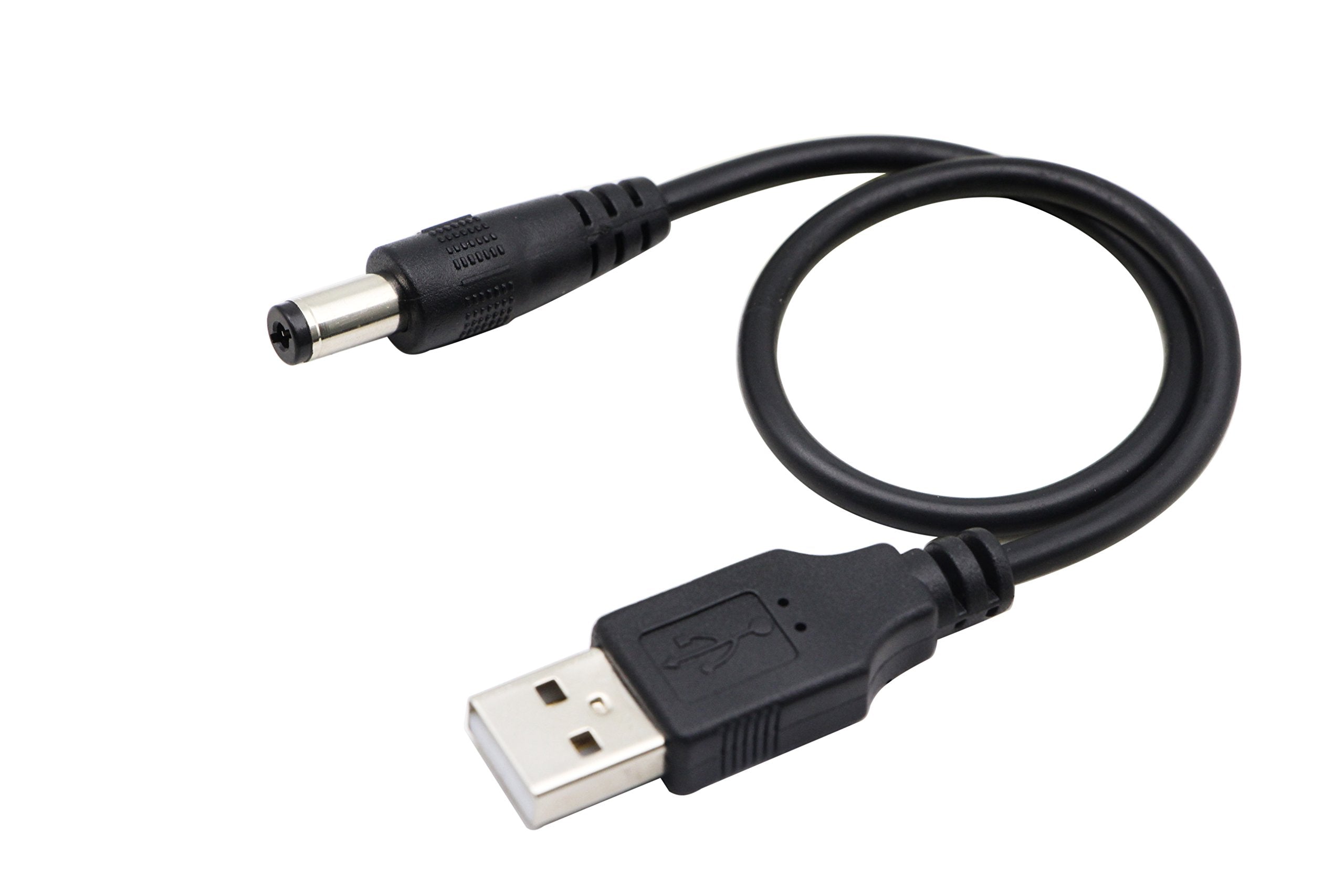 Zdycgtime Usb 2.0 A Male To Dc 5.5X2.1Mm Male Adapter Cable 5 Volt Dc Barrel Power Jack Charging Cable For Tablet, Electronic Do