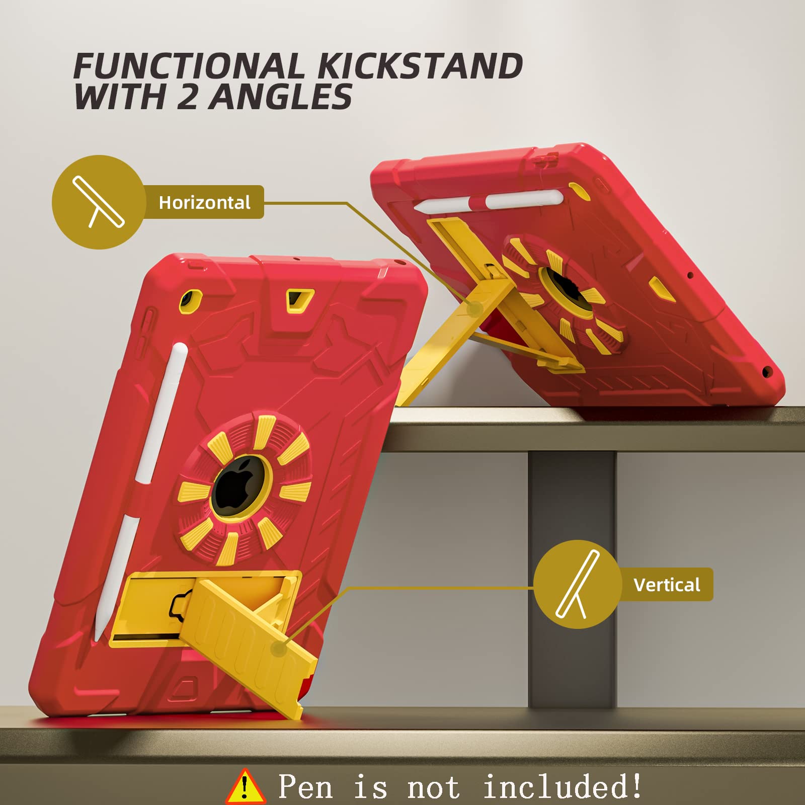 Tsqqst Ipad 9Th/8Th/7Th Generation Case With Glass Screen Protector |Ipad Case 10.2 Inch 2021 2020 2019 For Kids Girls Women | P