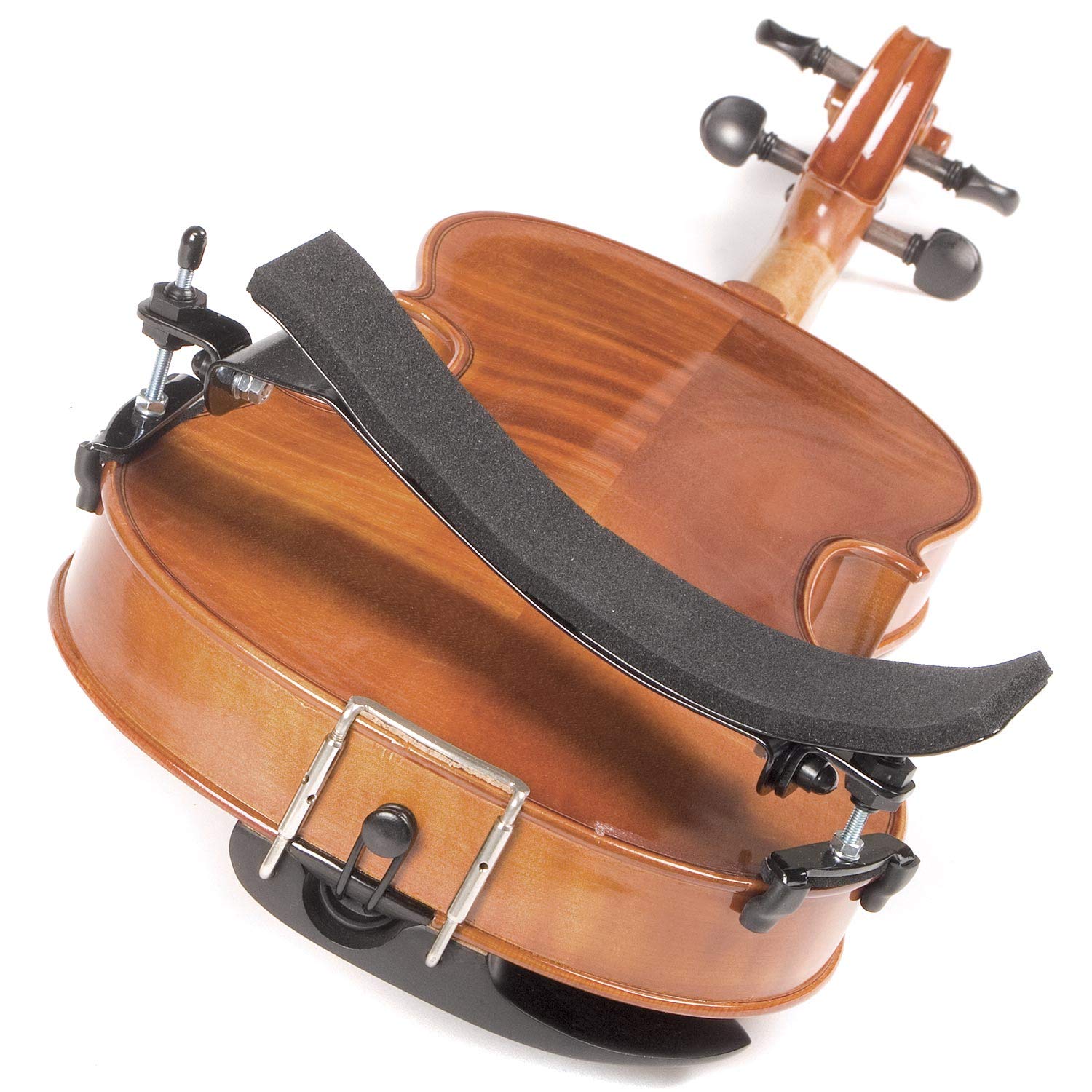 Bon Musica, 4 String Shoulder Rest Violin, Black, 31 (434700)