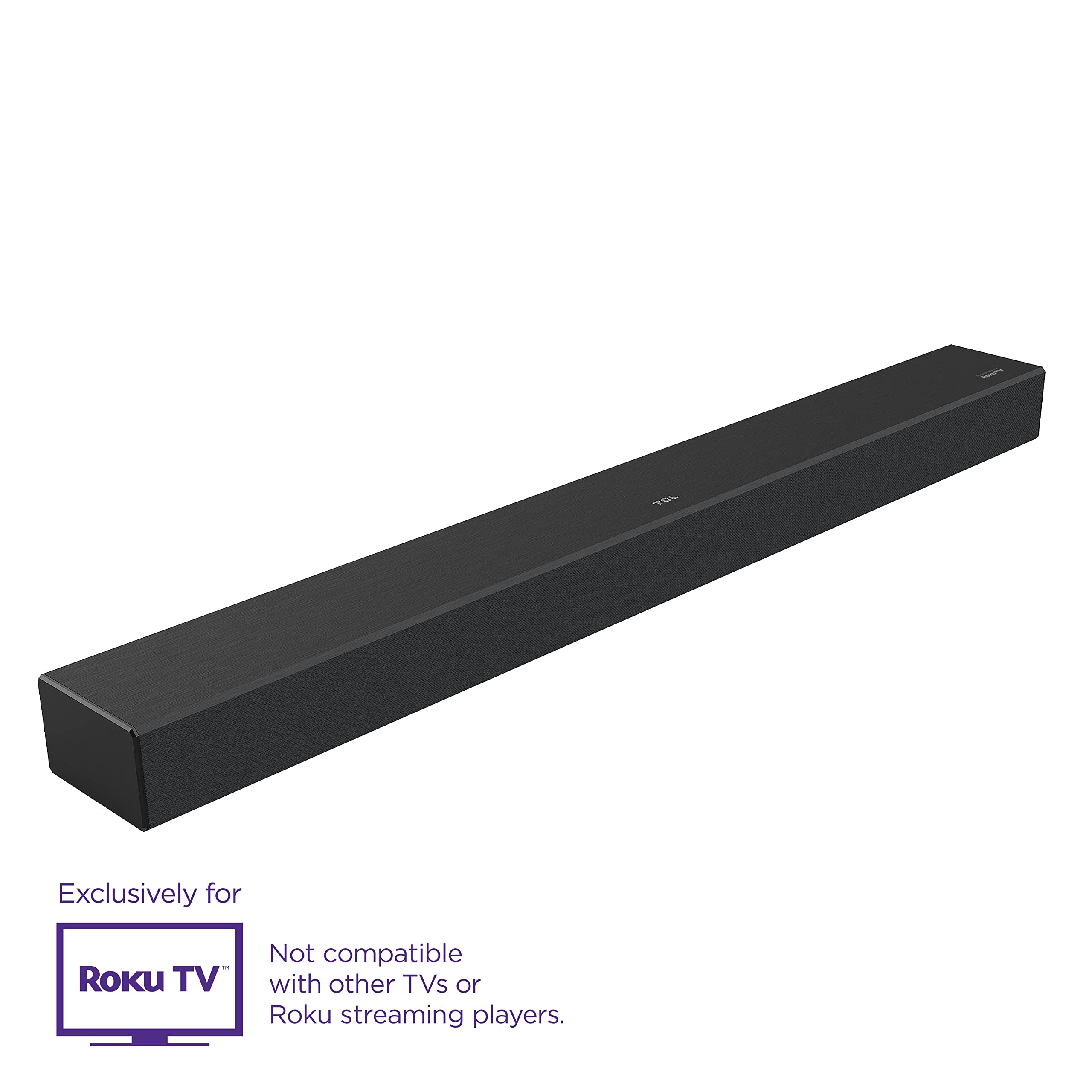 Tcl Alto R1 Wireless 2.0 Channel Sound Bar For Roku Tv, Bluetooth,Wifi Tsr1-Na 31.5-Inch, Bass_Boost, Flat, Black