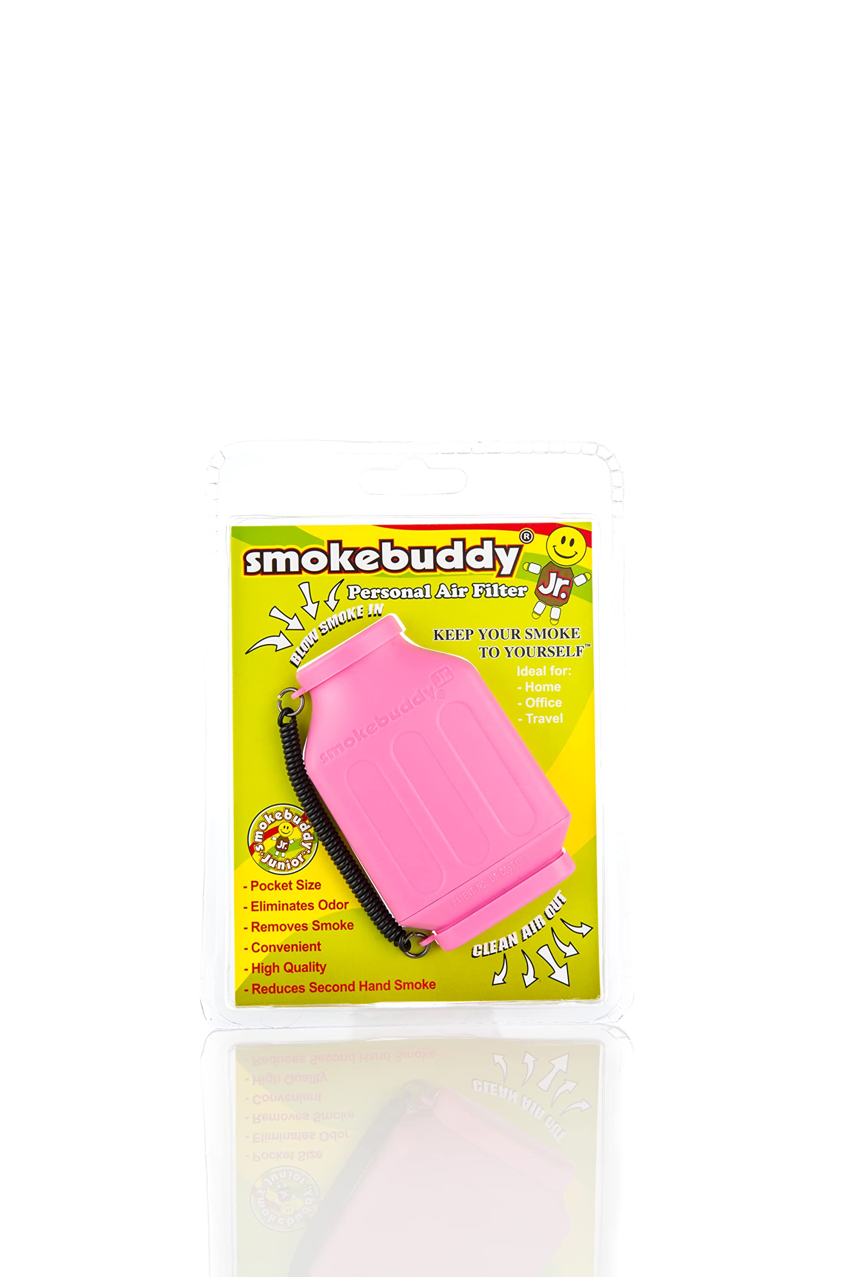Smokebuddy Junior, 1 Count (Pack Of 1), Pink