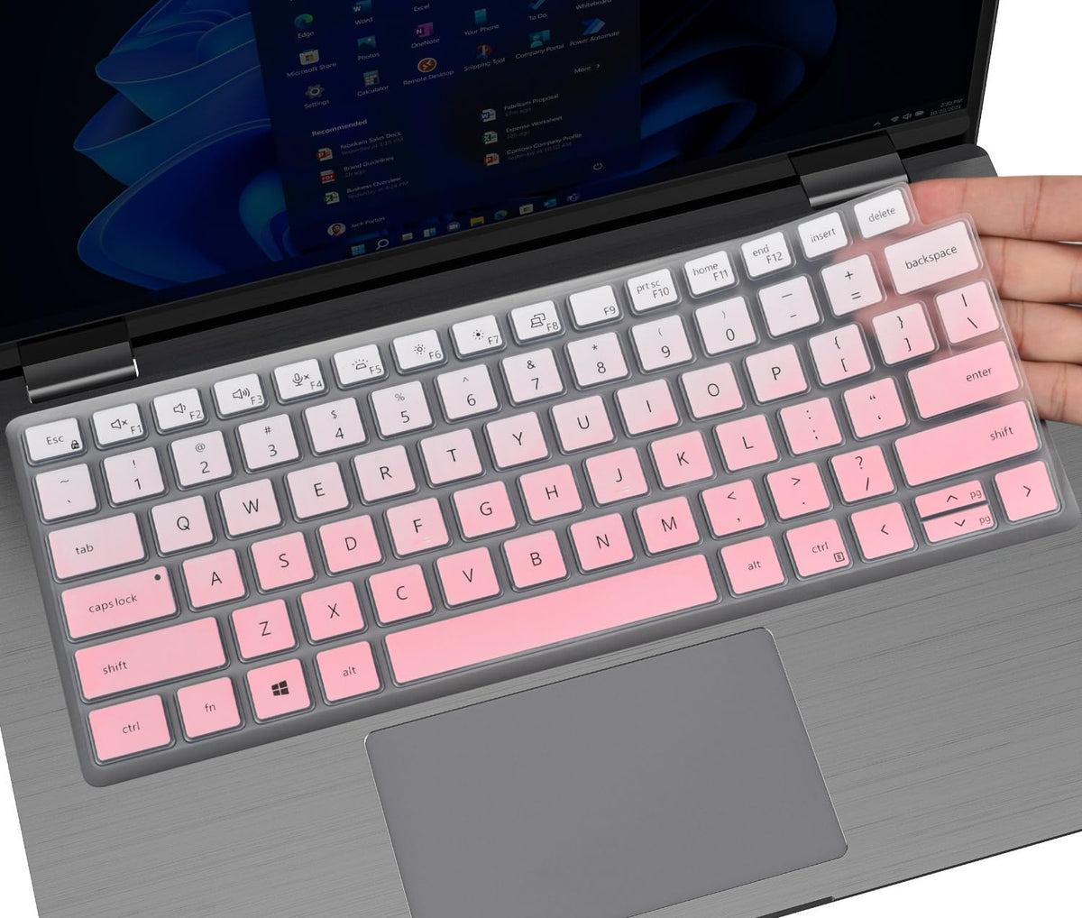 Casebuy Keyboard Cover Skin For Dell Latitude 3440 5440 5430 5431 5420 14'', Dell Latitude 7440 7430 7420 7410 14'', Dell Latitu